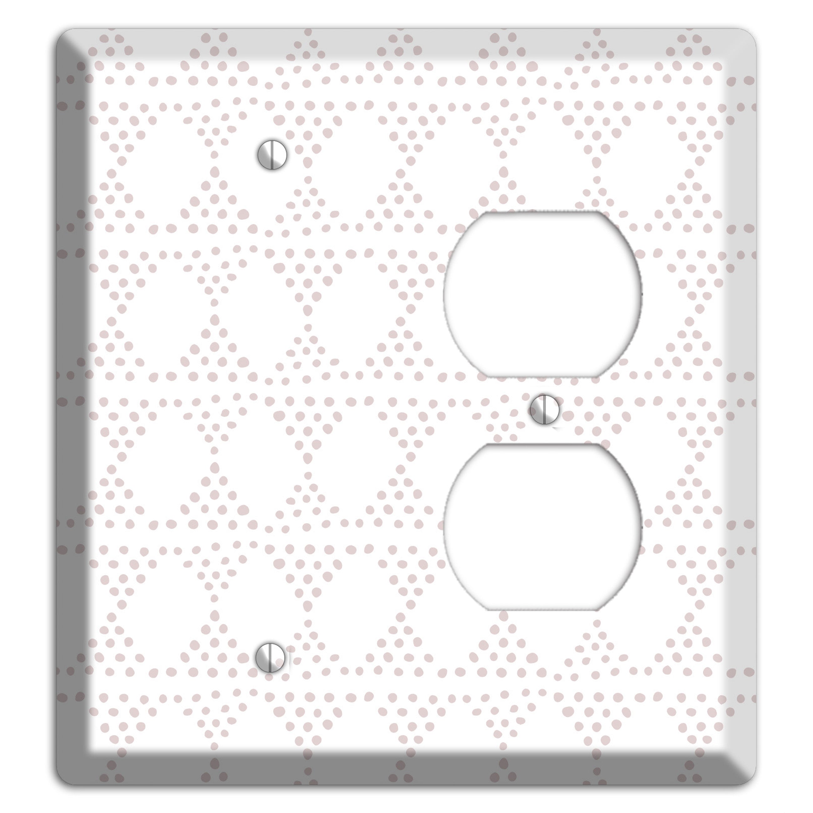 Abstract 15 Blank / Duplex Wallplate