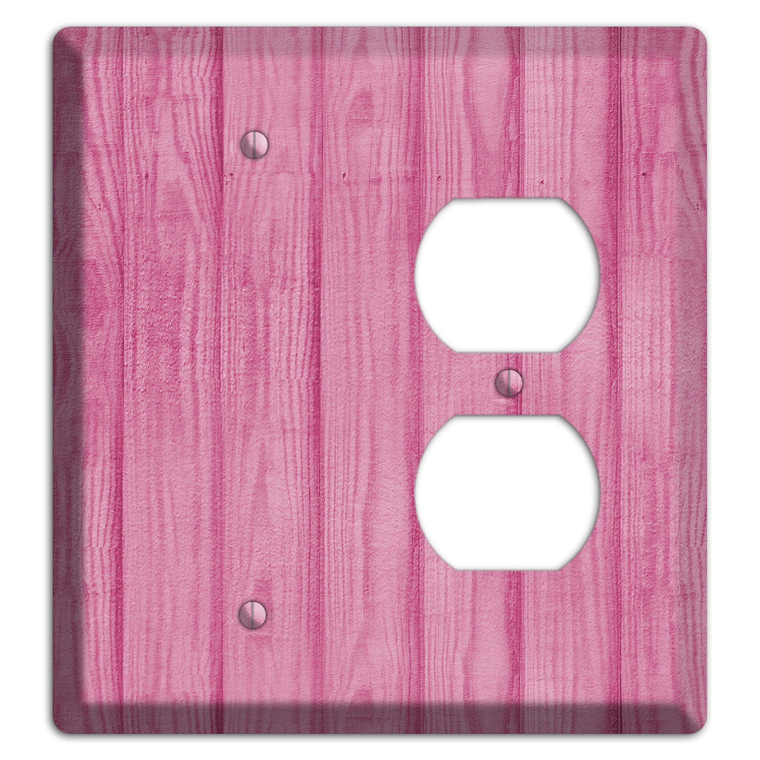 Can Can Pink Texture Blank / Duplex Wallplate