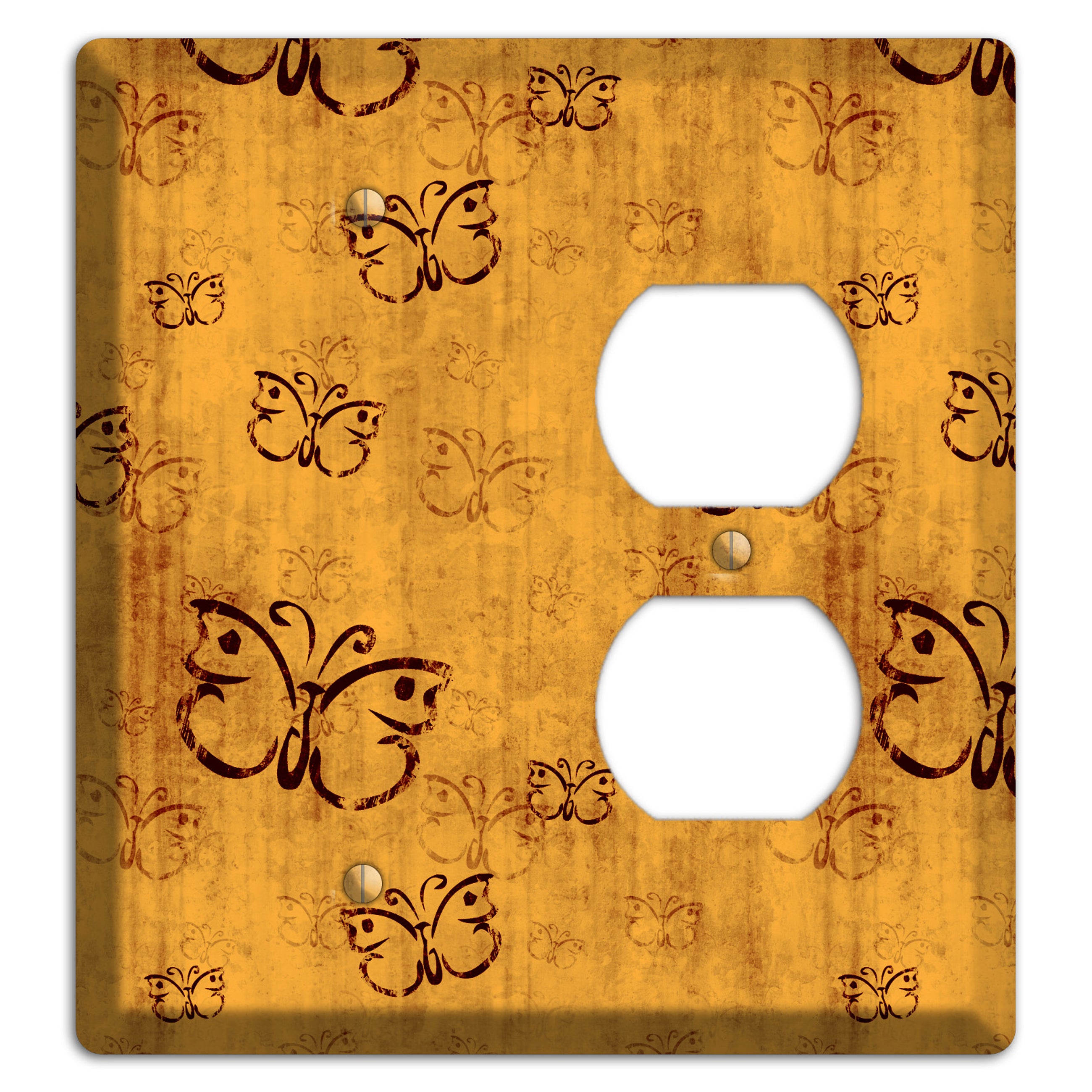 Mustard Butterfly Blank / Duplex Wallplate