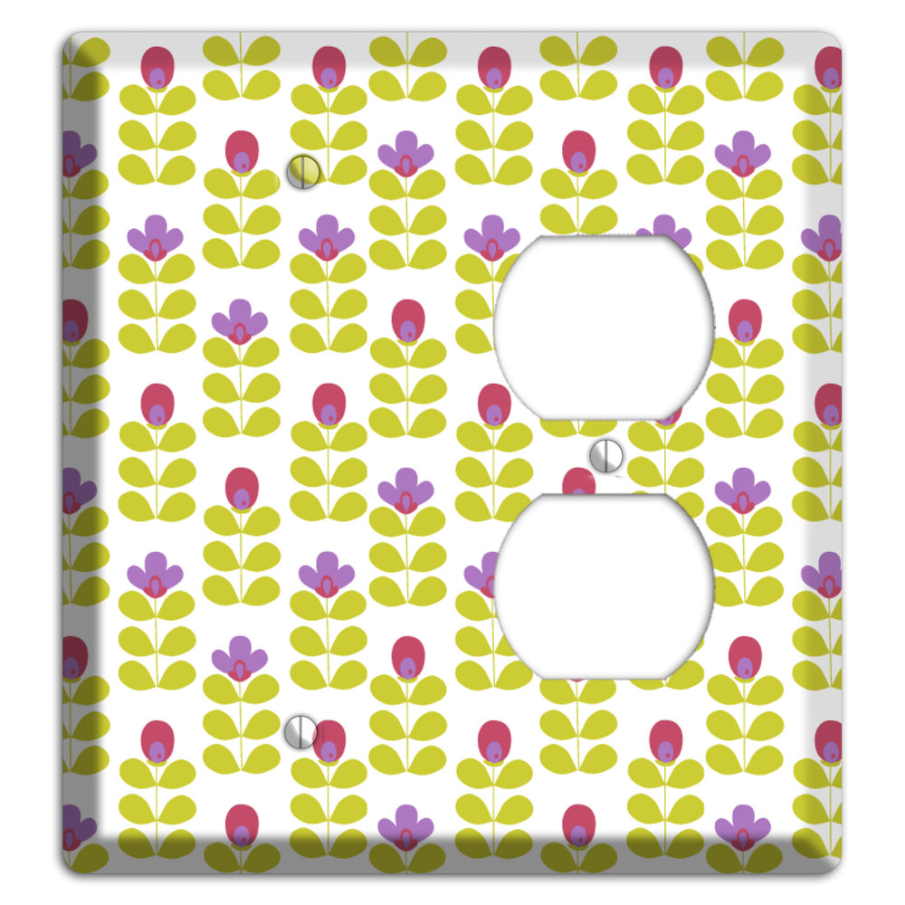 Yellow Small Sprouts Blank / Duplex Wallplate