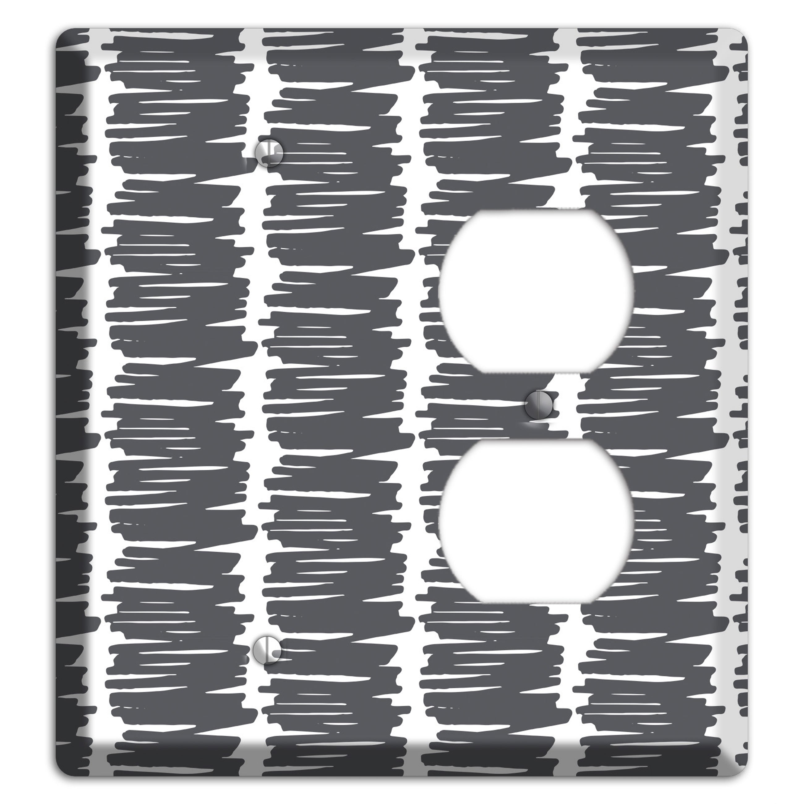Abstract 20 Blank / Duplex Wallplate