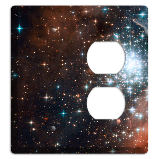 star cluster bursts Blank / Duplex Wallplate