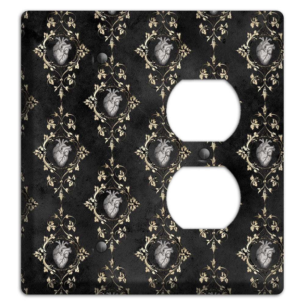 Edgar Allen Poe Tell-Tale Heart Blank / Duplex Wallplate