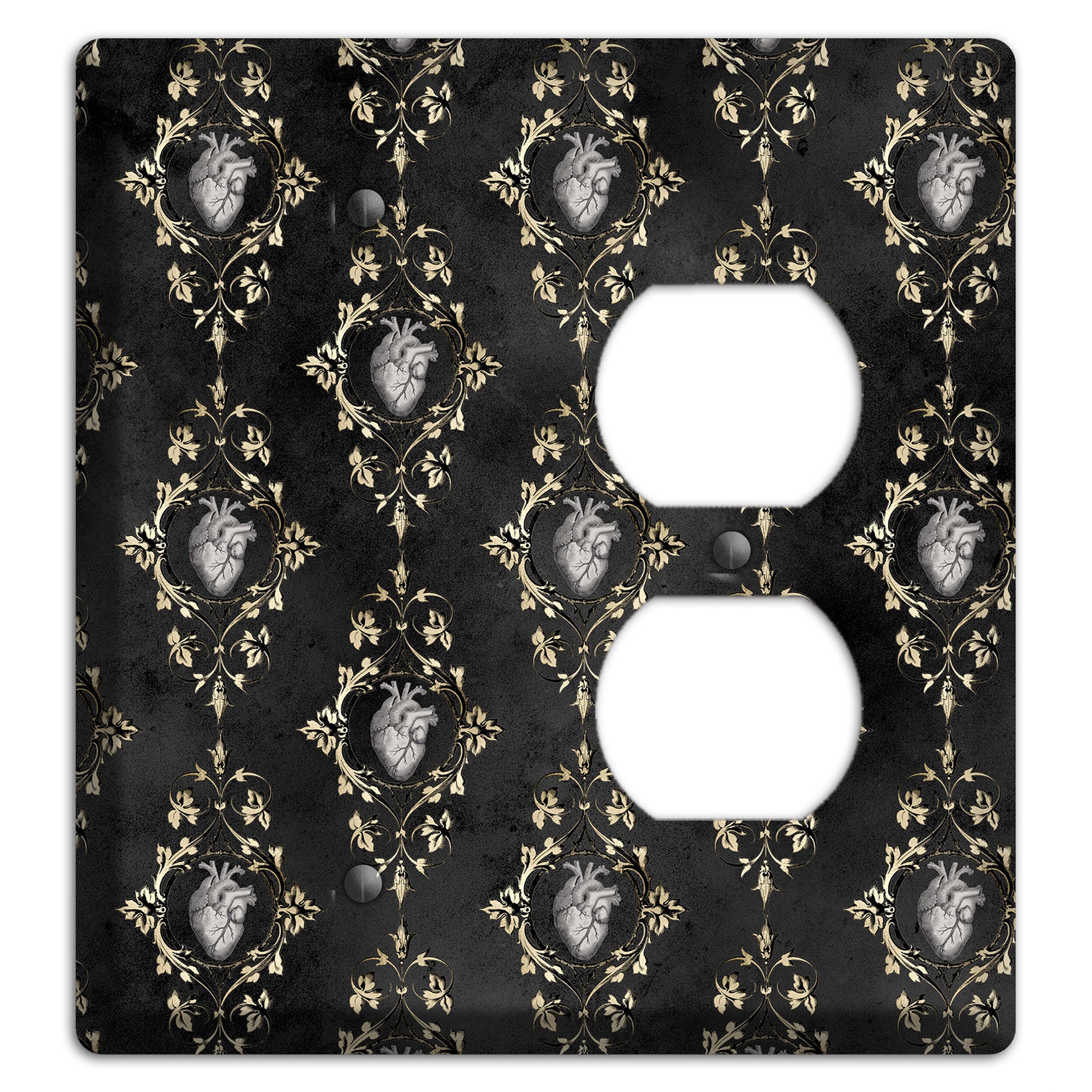 Edgar Allen Poe Tell-Tale Heart Blank / Duplex Wallplate