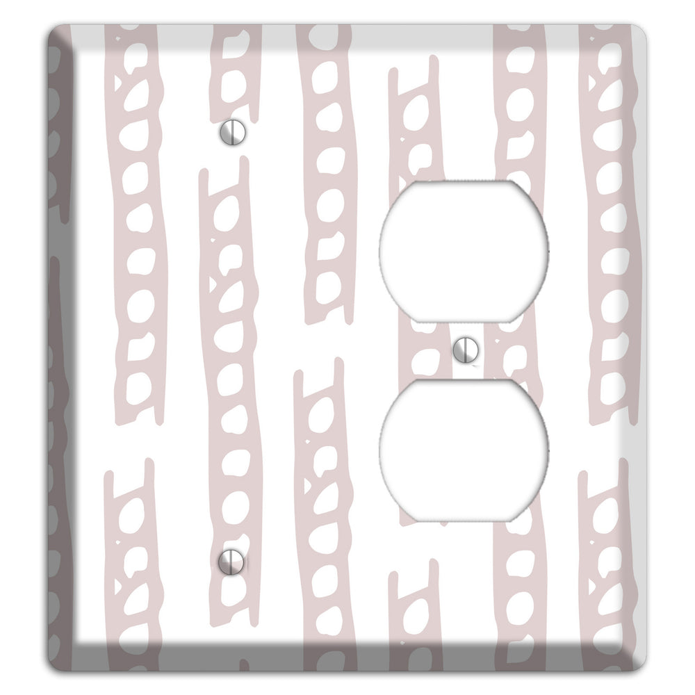 Abstract 27 Blank / Duplex Wallplate