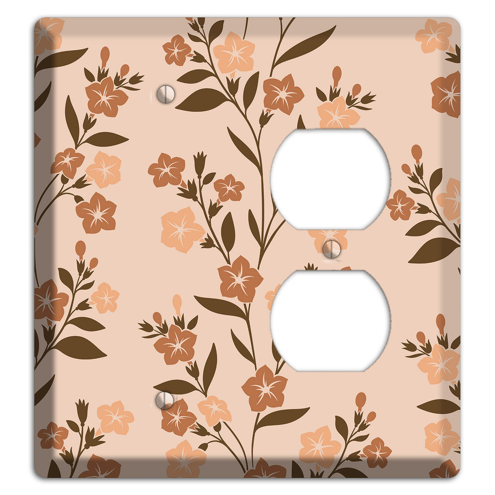 Spring Floral 2 Blank / Duplex Wallplate