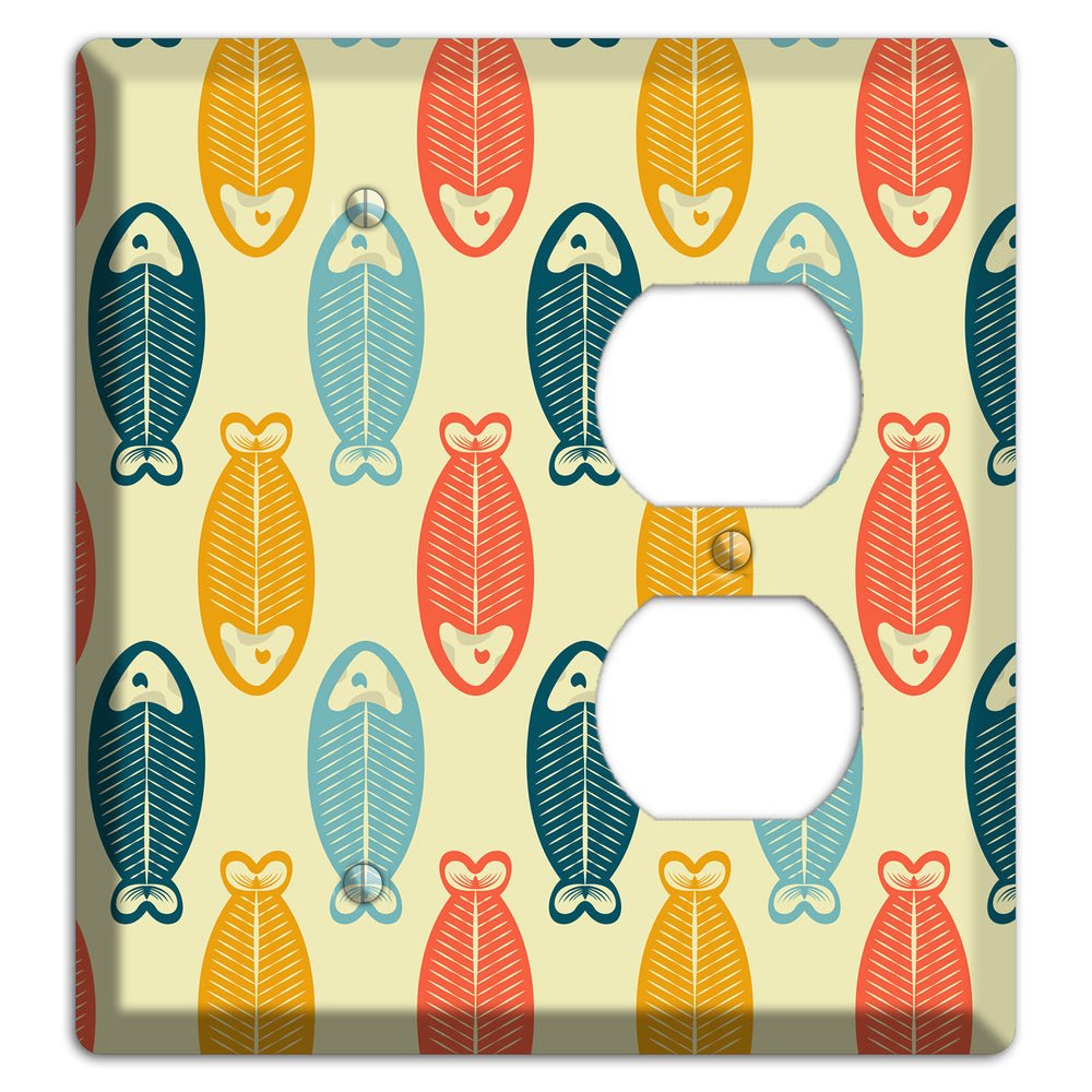 Fish Blank / Duplex Wallplate