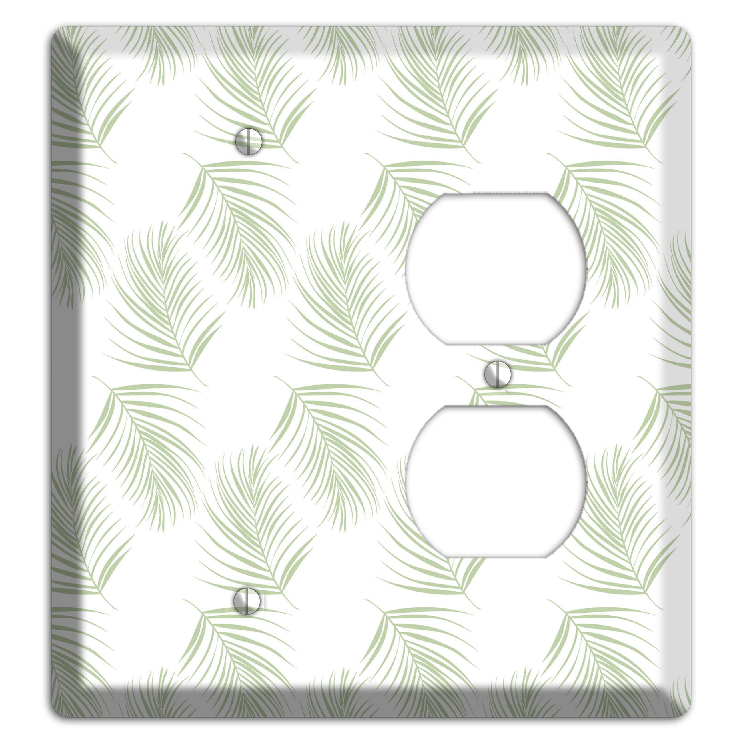 Leaves Style GG Blank / Duplex Wallplate