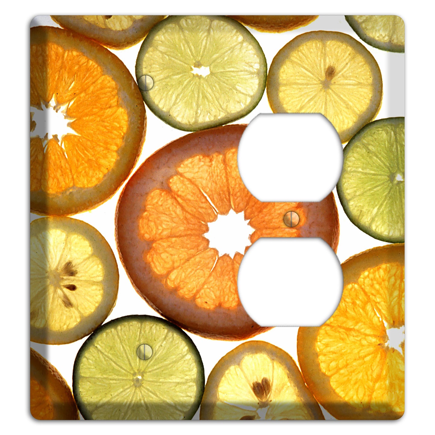Fruit Blank / Duplex Wallplate