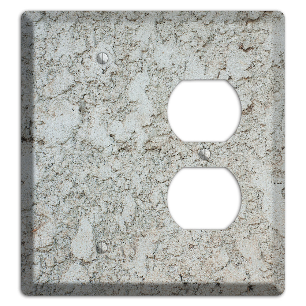 Plaster 6 Blank / Duplex Wallplate
