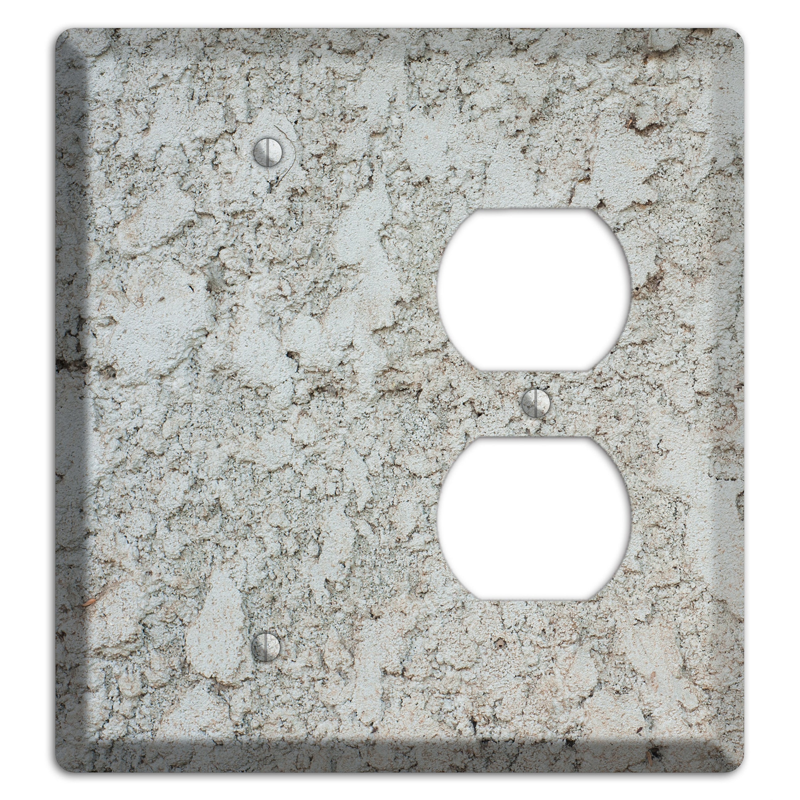 Plaster 6 Blank / Duplex Wallplate