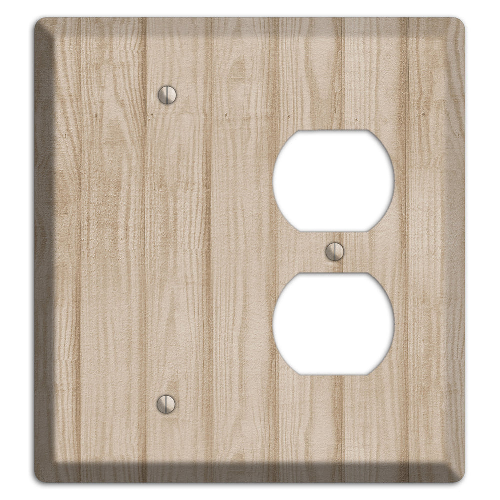 Indian Khaki Neutral Texture Blank / Duplex Wallplate