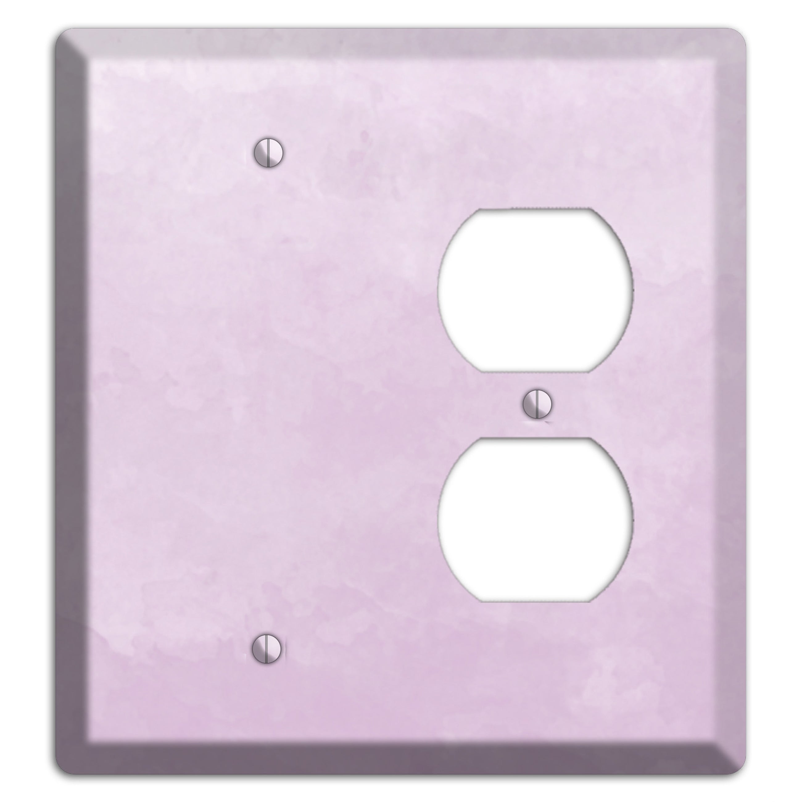 Lilac Ombre Blank / Duplex Wallplate