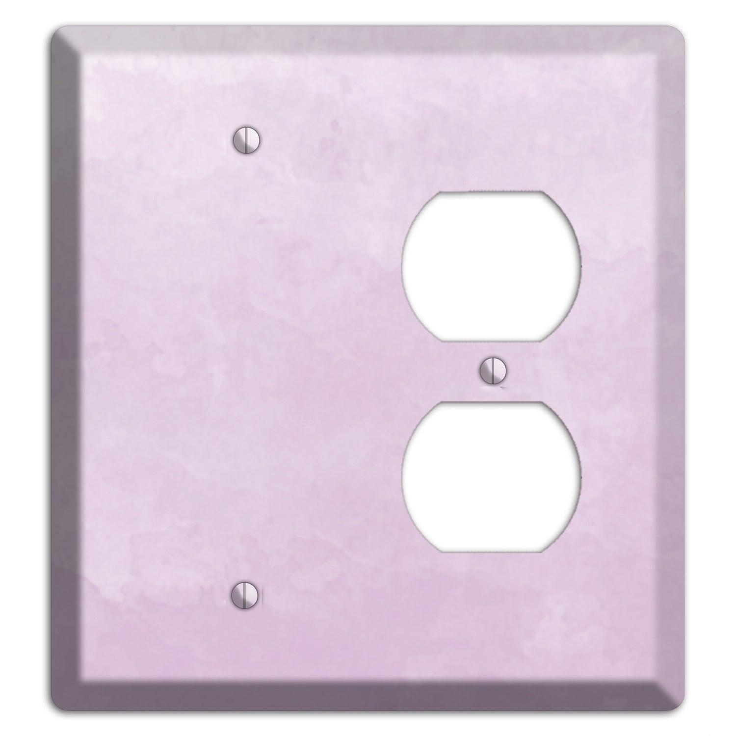 Lilac Ombre Blank / Duplex Wallplate