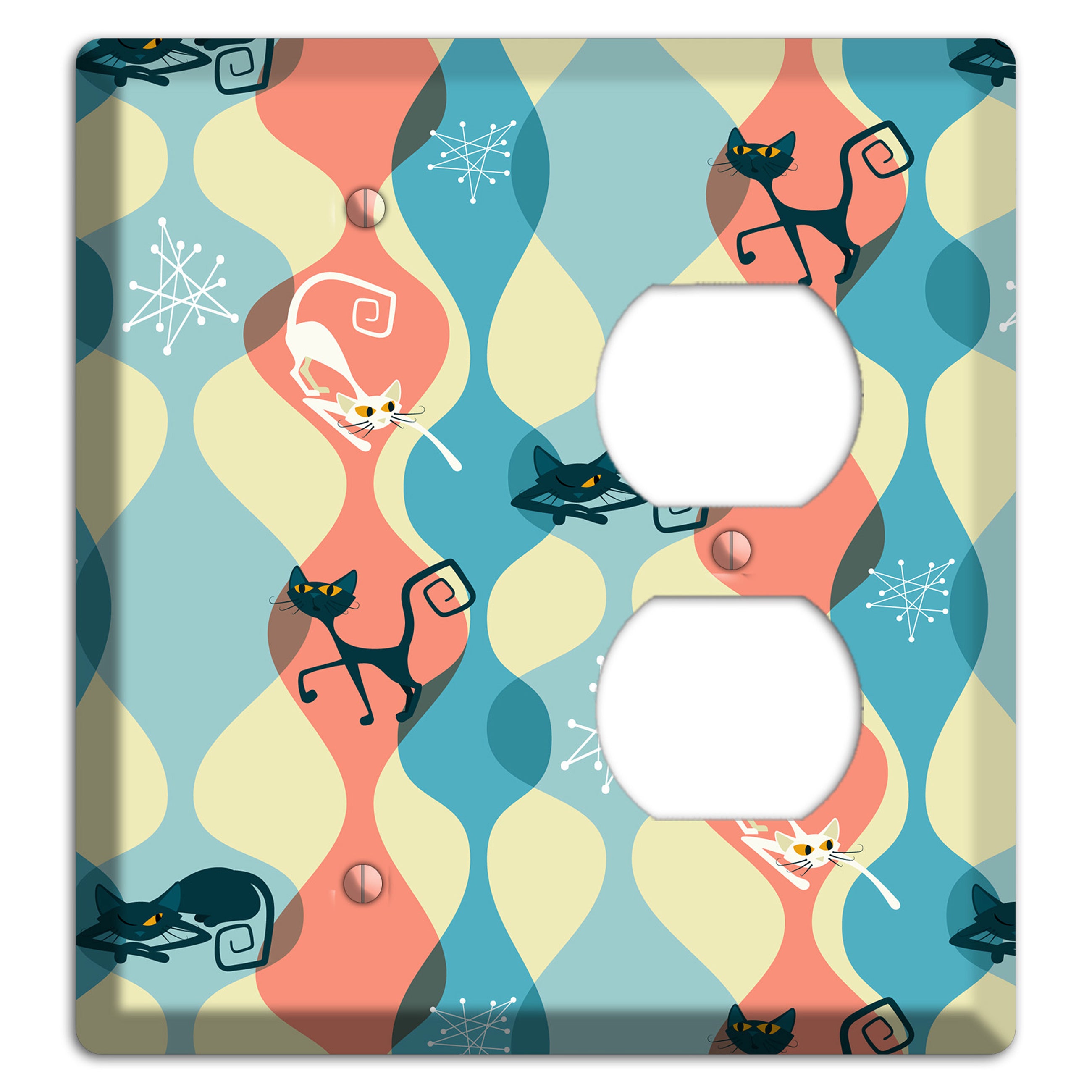 Atomic Kitty Blank / Duplex Wallplate