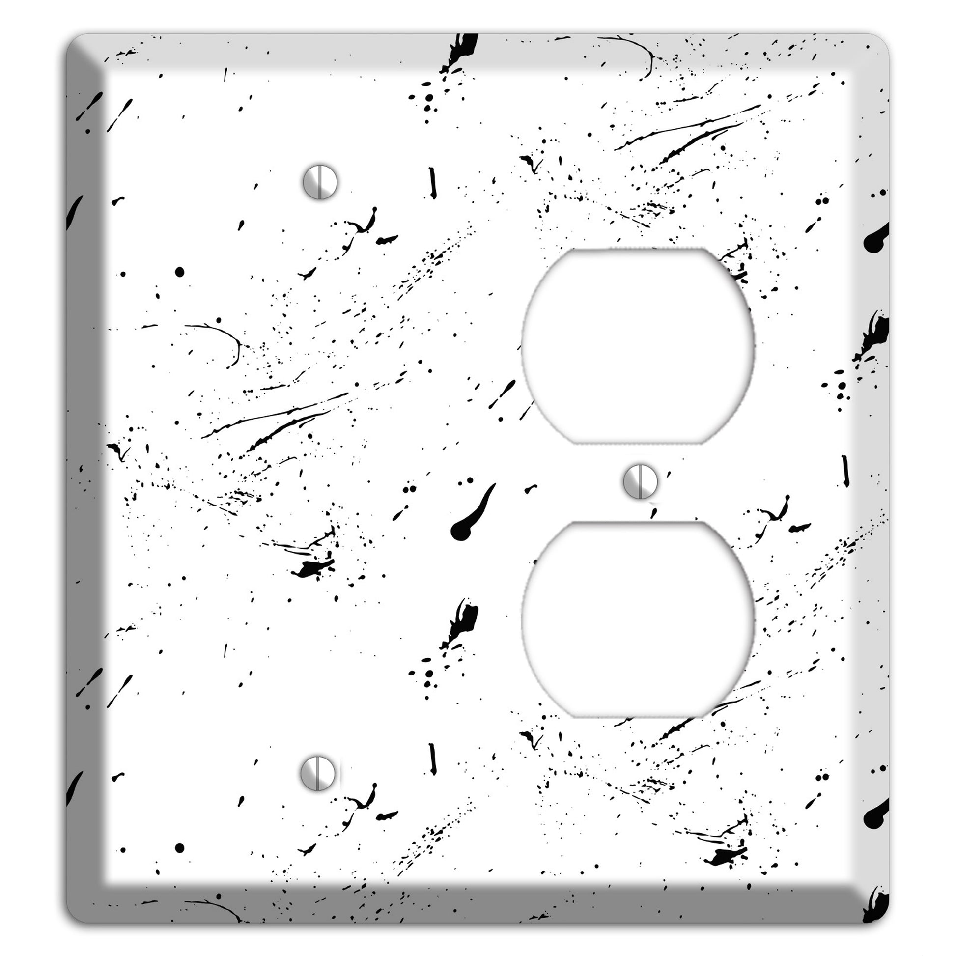 Ink Splash 1 Blank / Duplex Wallplate
