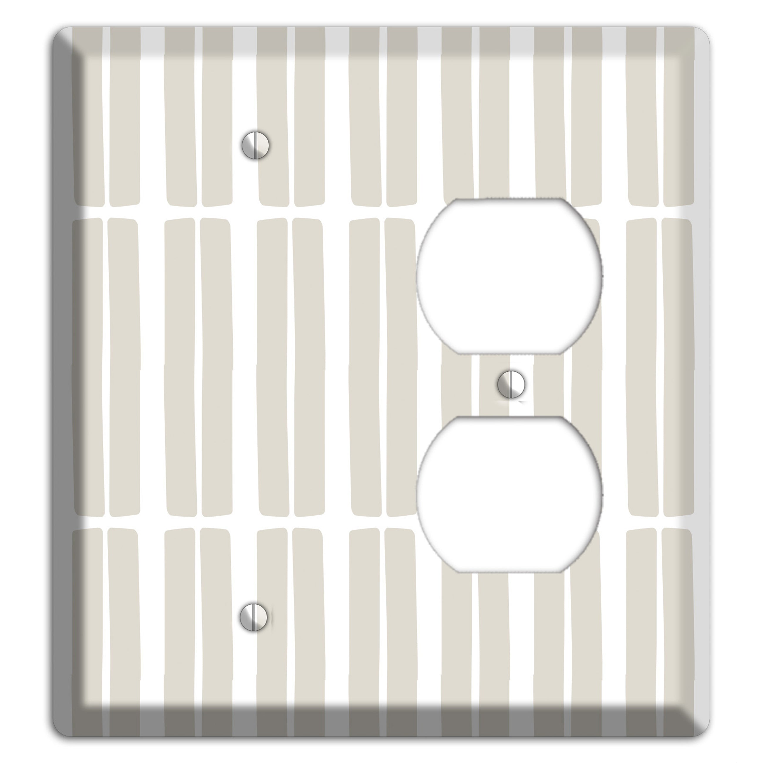Simple Scandanavian Style FF Blank / Duplex Wallplate