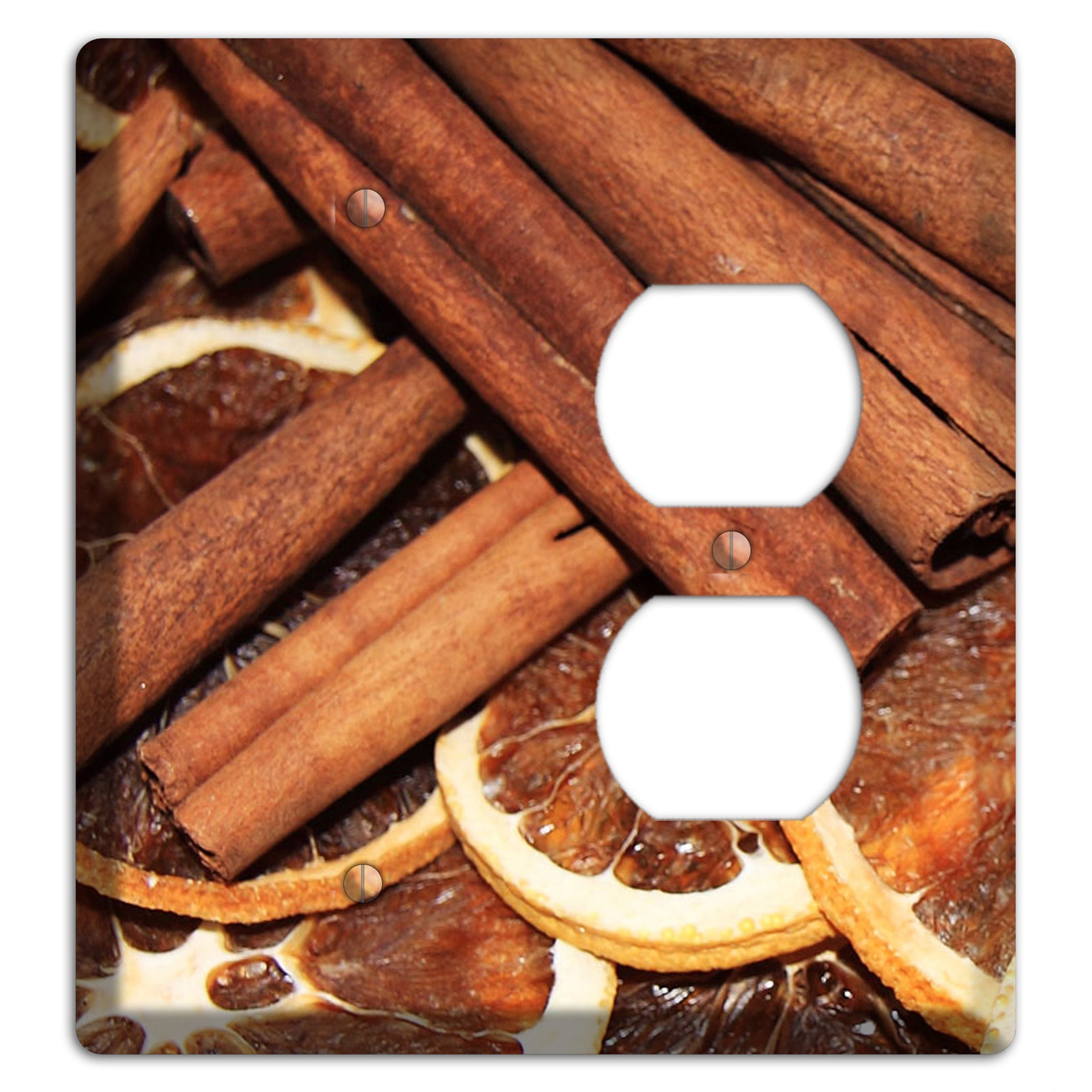 Cinnamon Blank / Duplex Wallplate