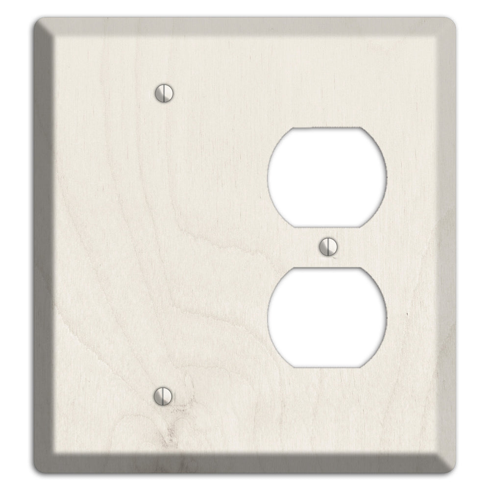 Dawn pink Antique Blank / Duplex Wallplate
