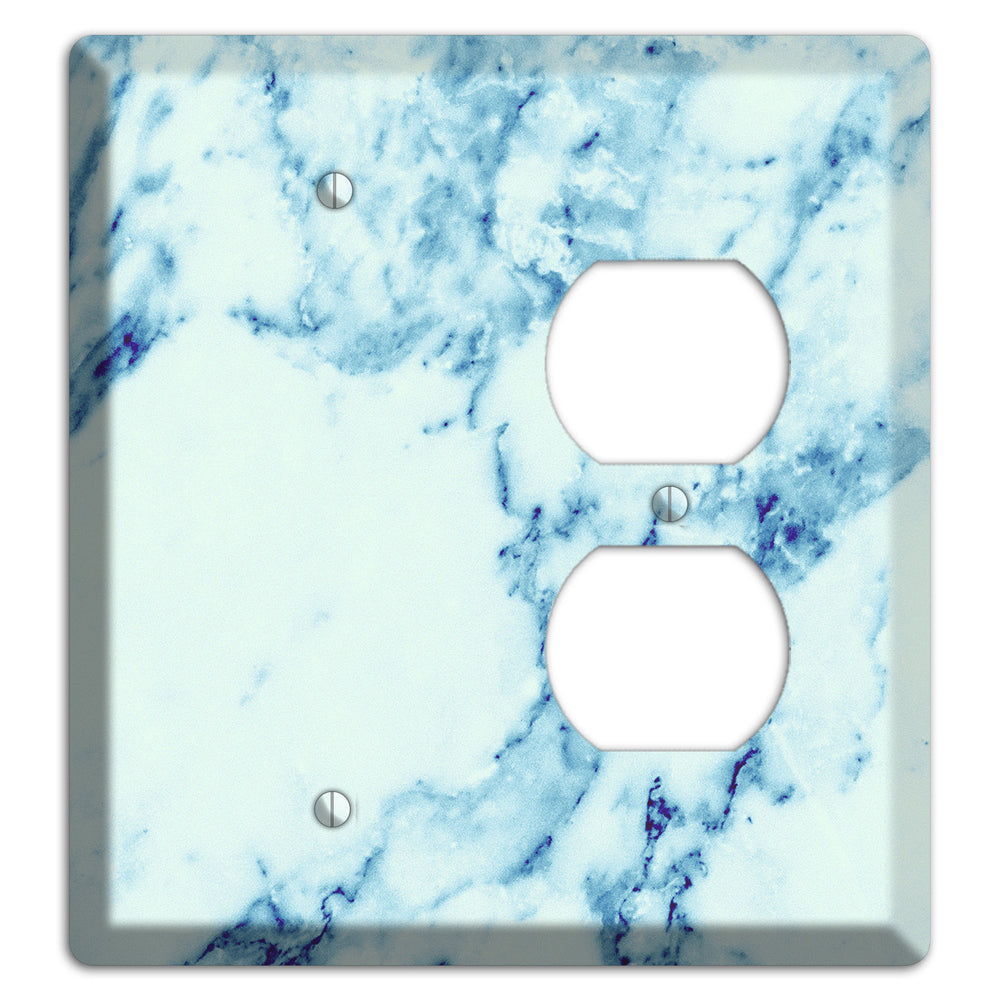 Polar Marble Blank / Duplex Wallplate