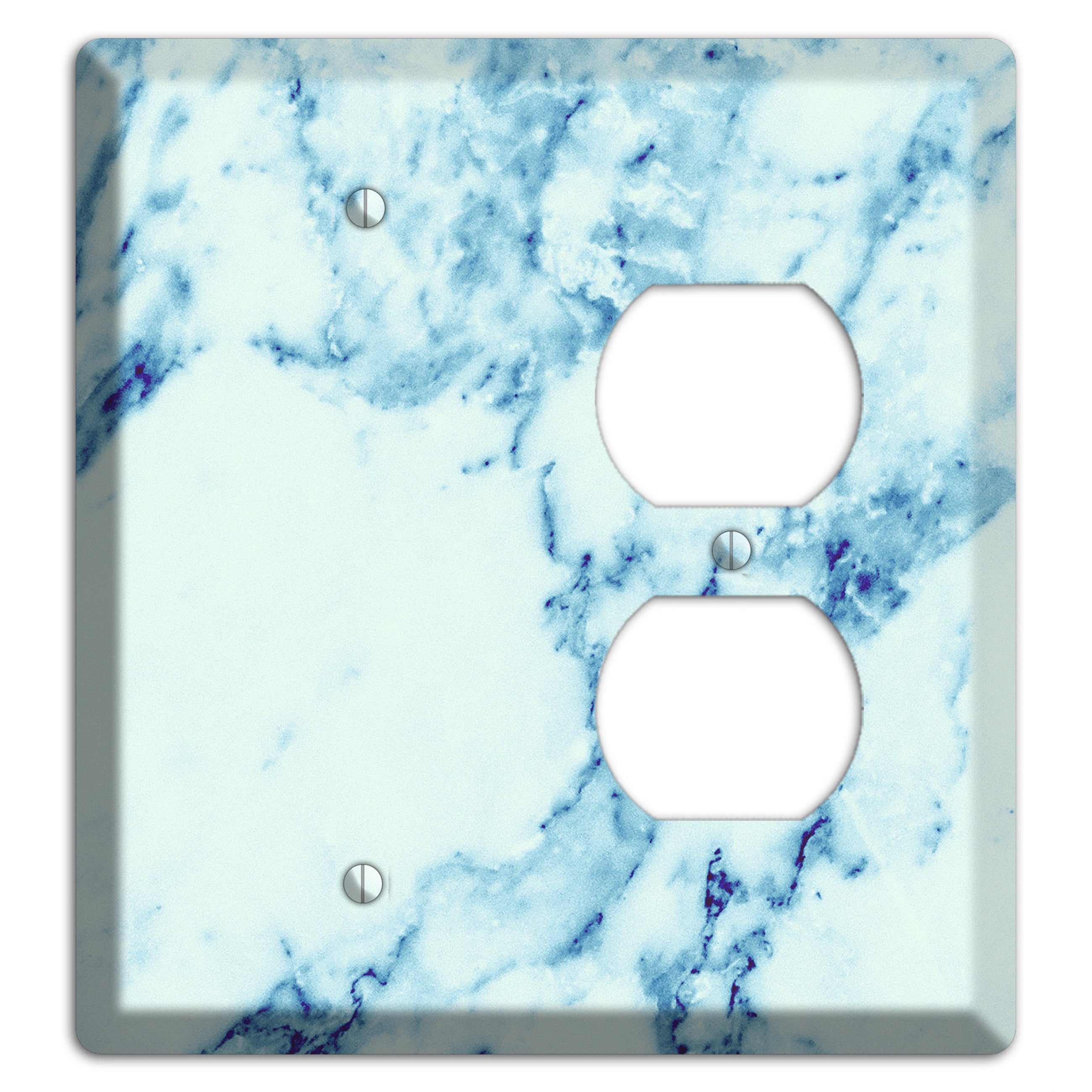 Polar Marble Blank / Duplex Wallplate