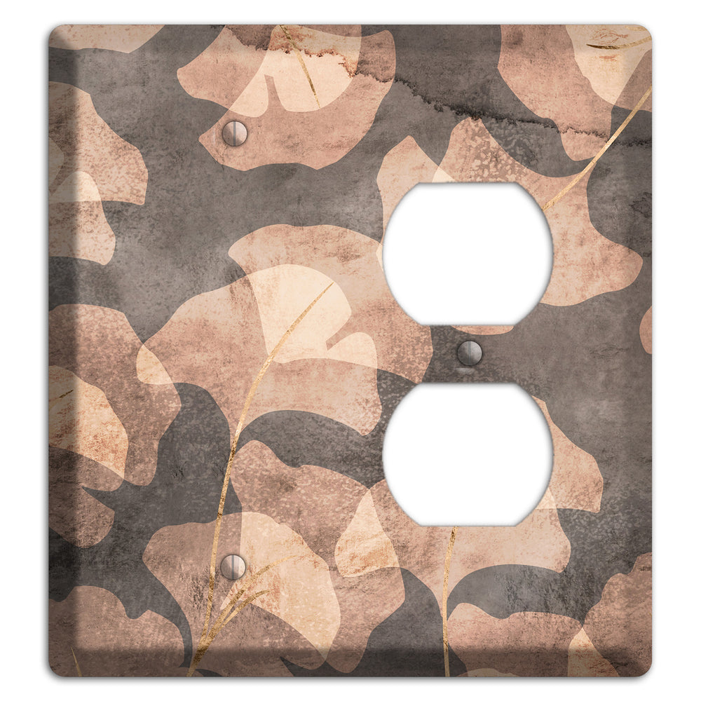Watercolor Ginkgo Blank / Duplex Wallplate