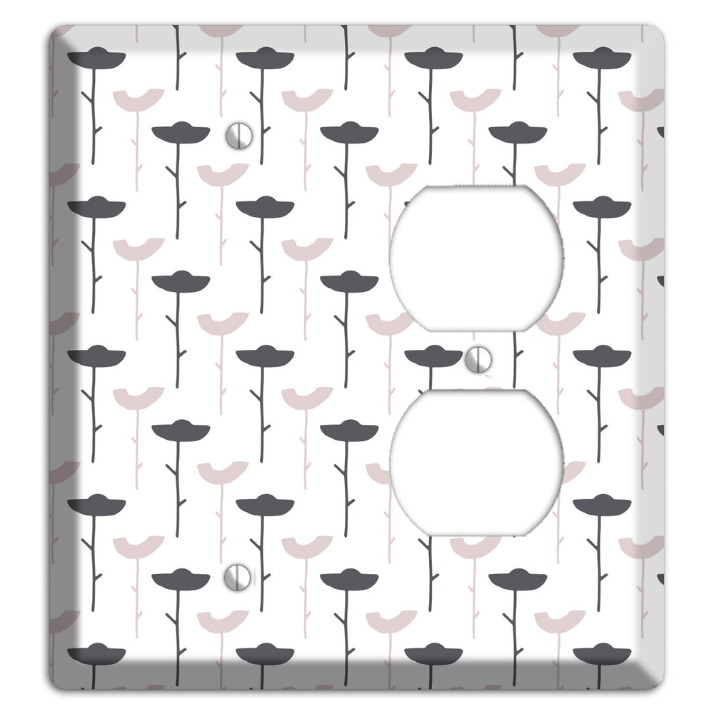 Abstract 6 Blank / Duplex Wallplate