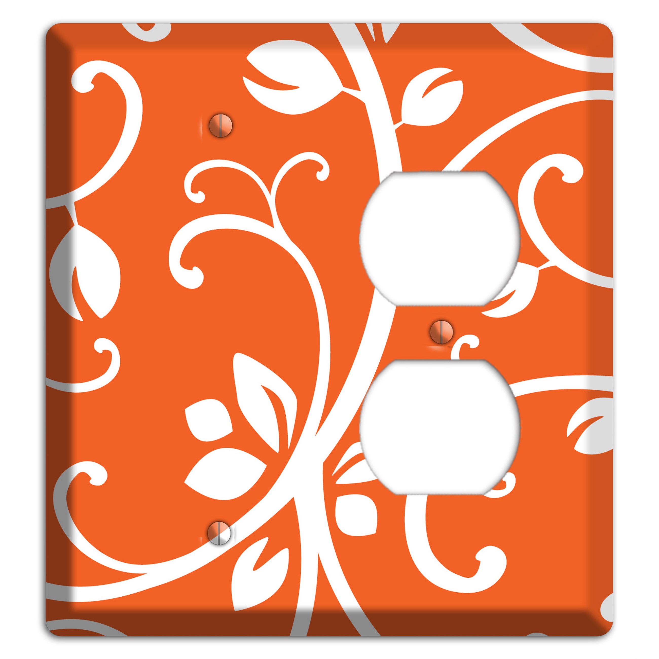 Red Bud Sprig Blank / Duplex Wallplate