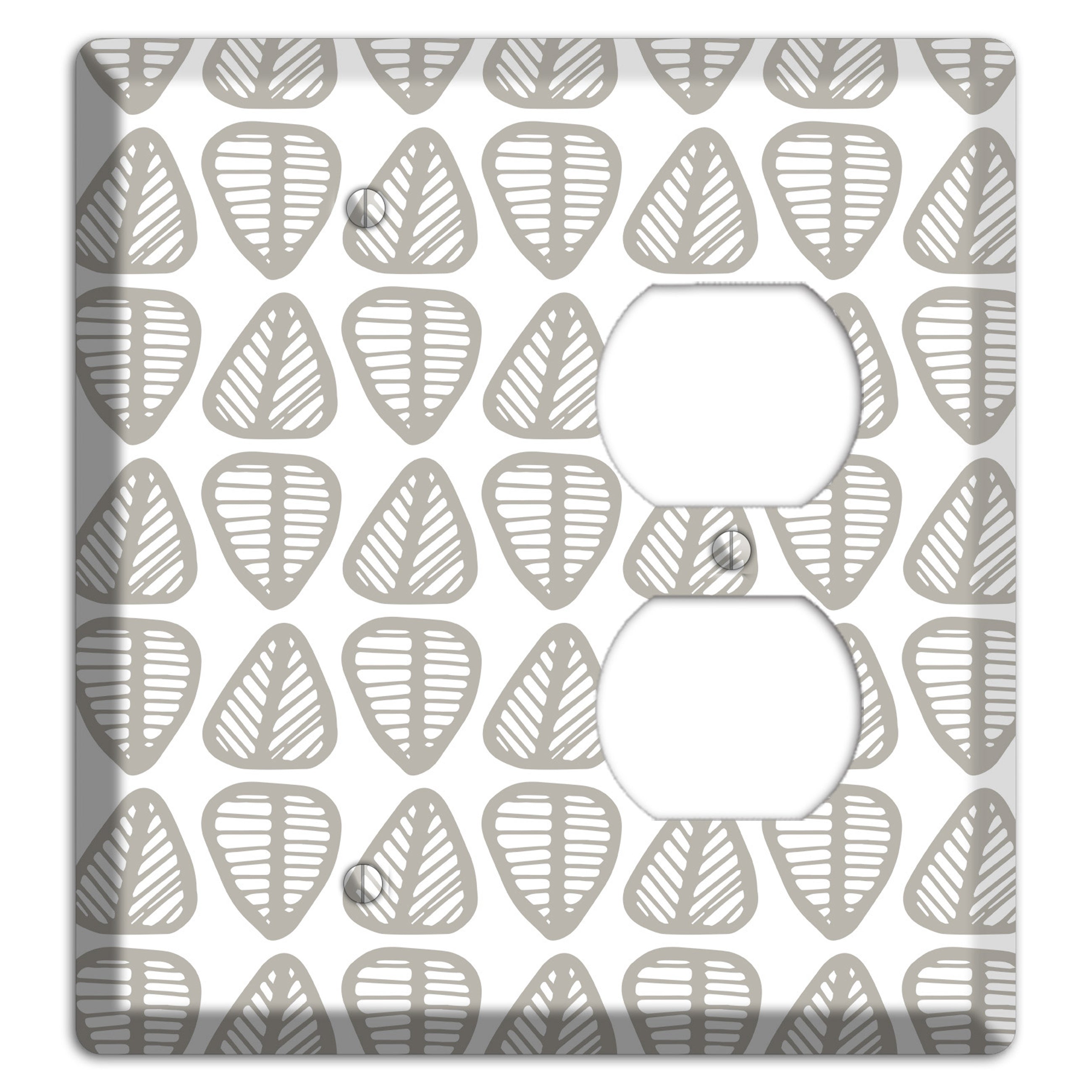 Simple Scandanavian Style B Blank / Duplex Wallplate
