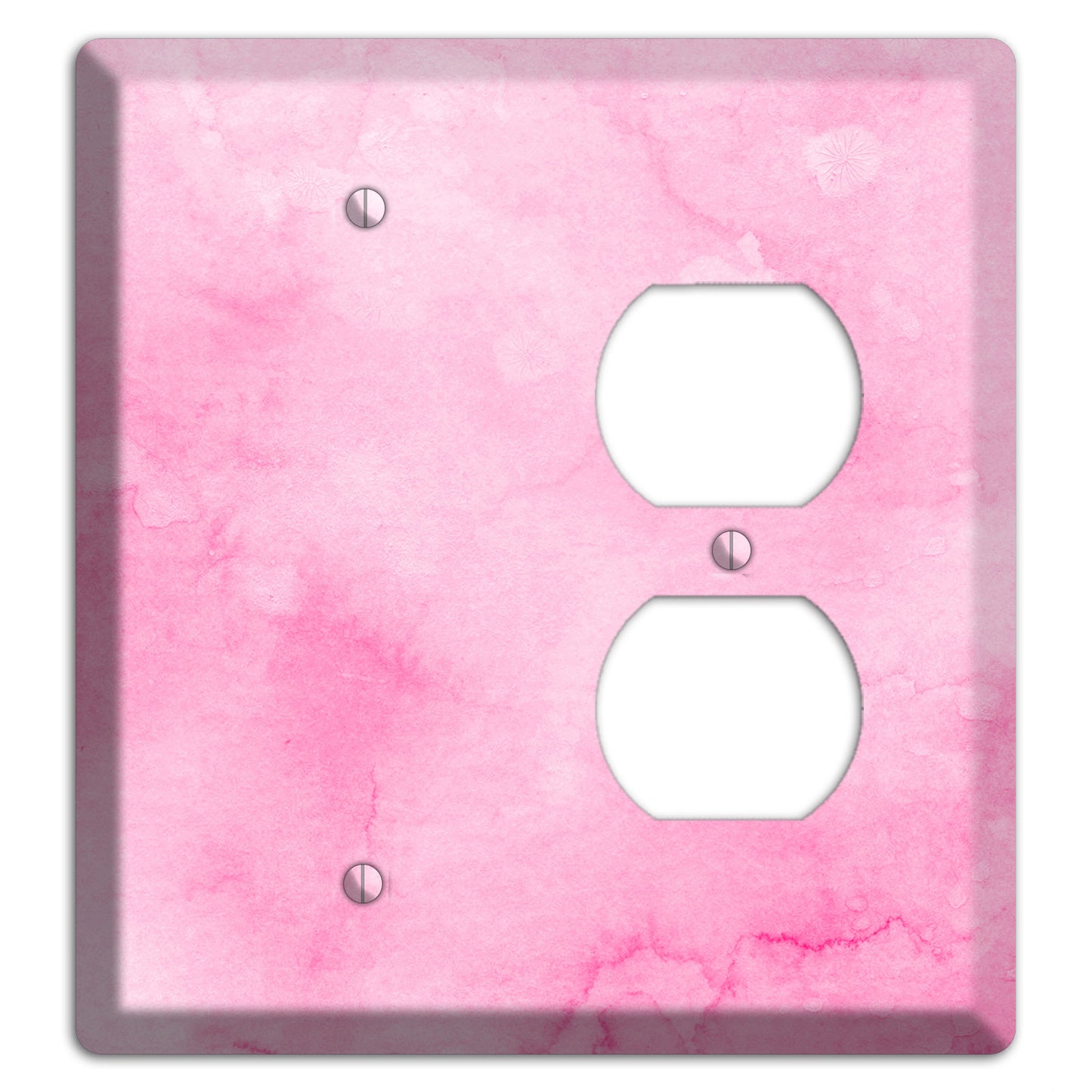 Cinderella Pink Texture Blank / Duplex Wallplate