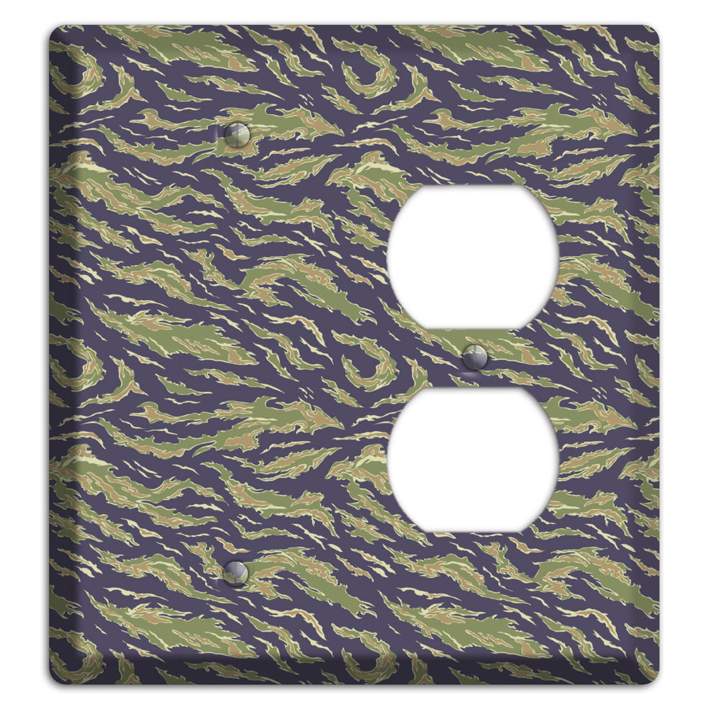 Vietnam Tiger 1 Camo Blank / Duplex Wallplate