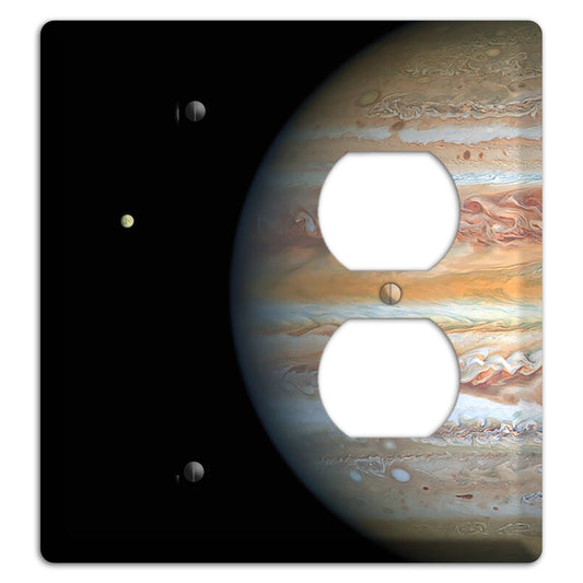 Hubble's View of Jupiter and Europa Blank / Duplex Wallplate