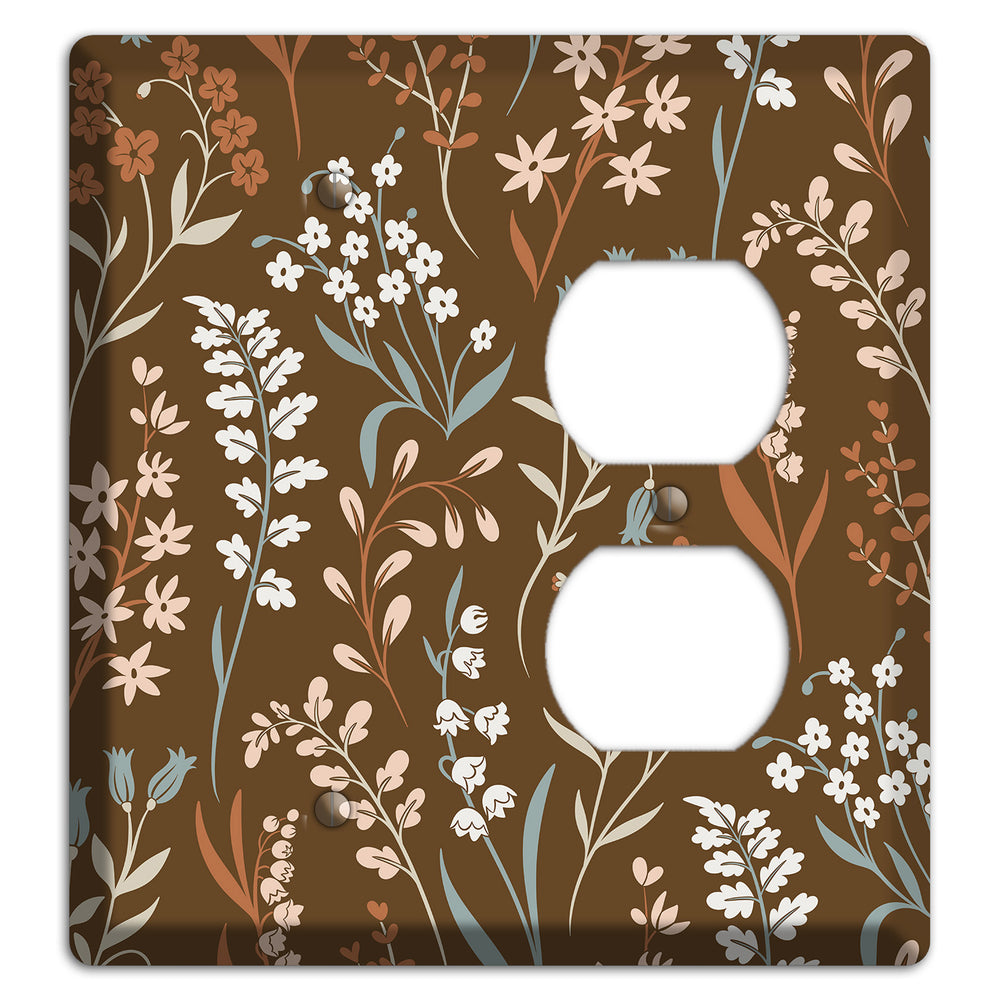 Fall Floral 1 Blank / Duplex Wallplate