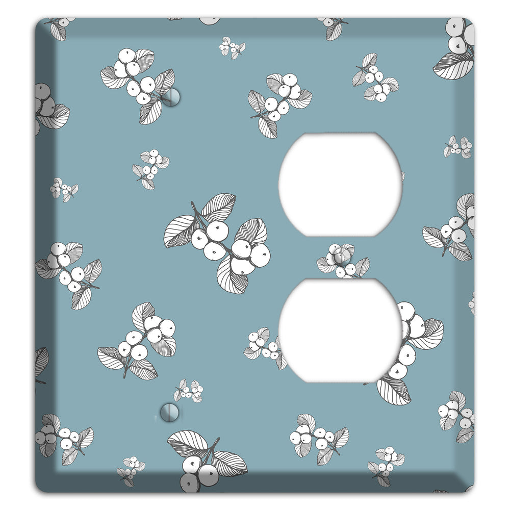 Wildlife Berry Bloom Blank / Duplex Wallplate