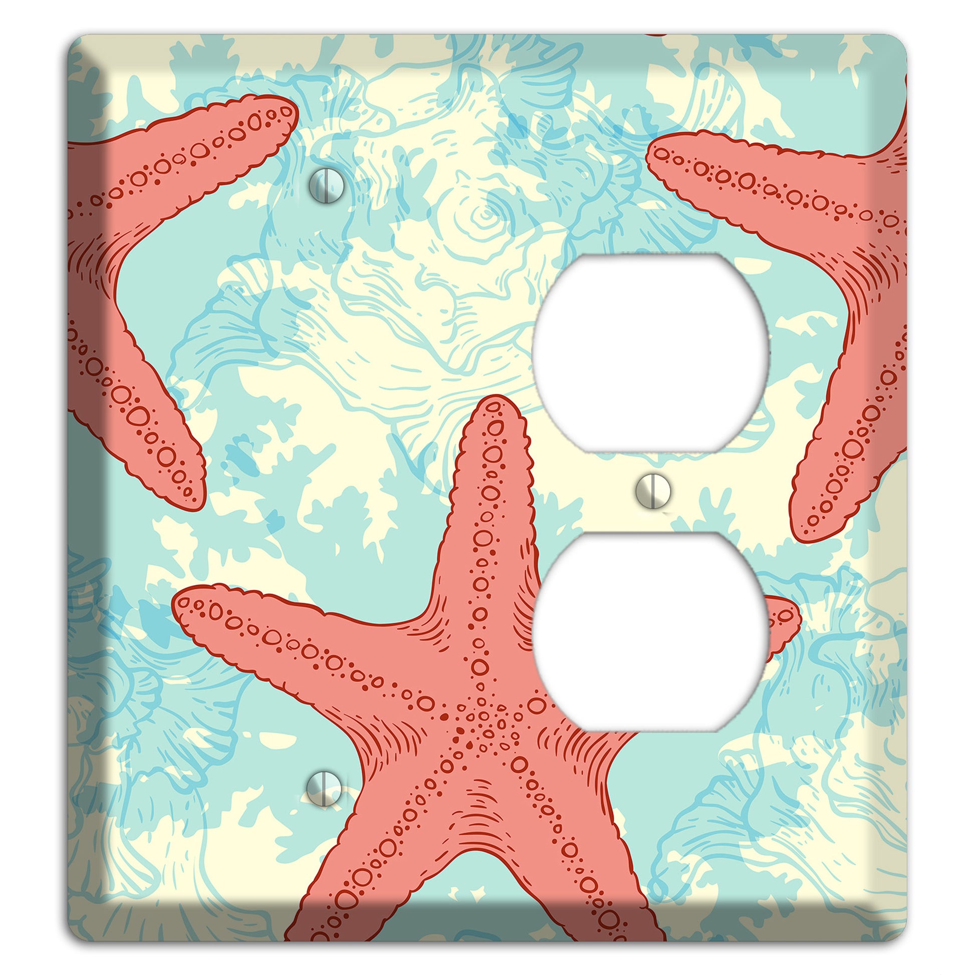 Shells 6 Blank / Duplex Wallplate