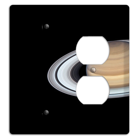 Saturn Blank / Duplex Wallplate