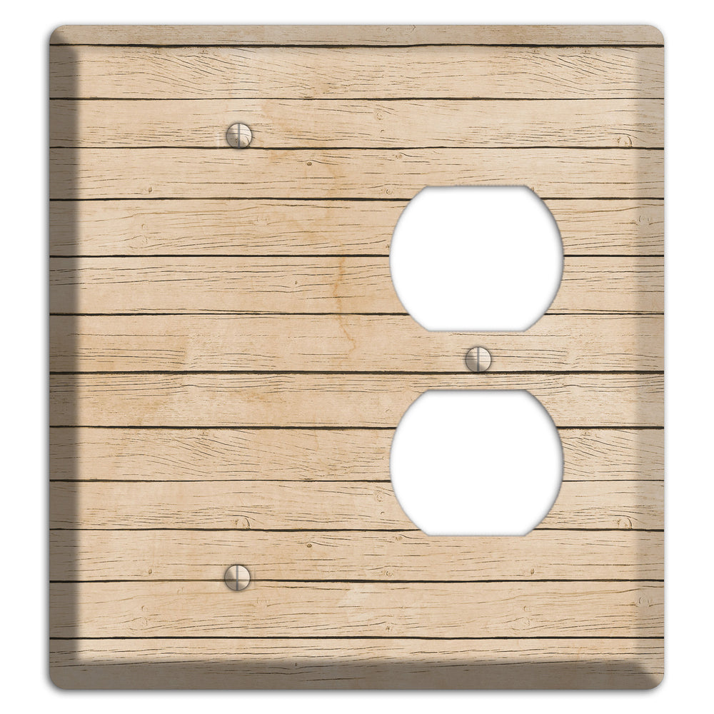 Akaroa Neutral Texture Blank / Duplex Wallplate