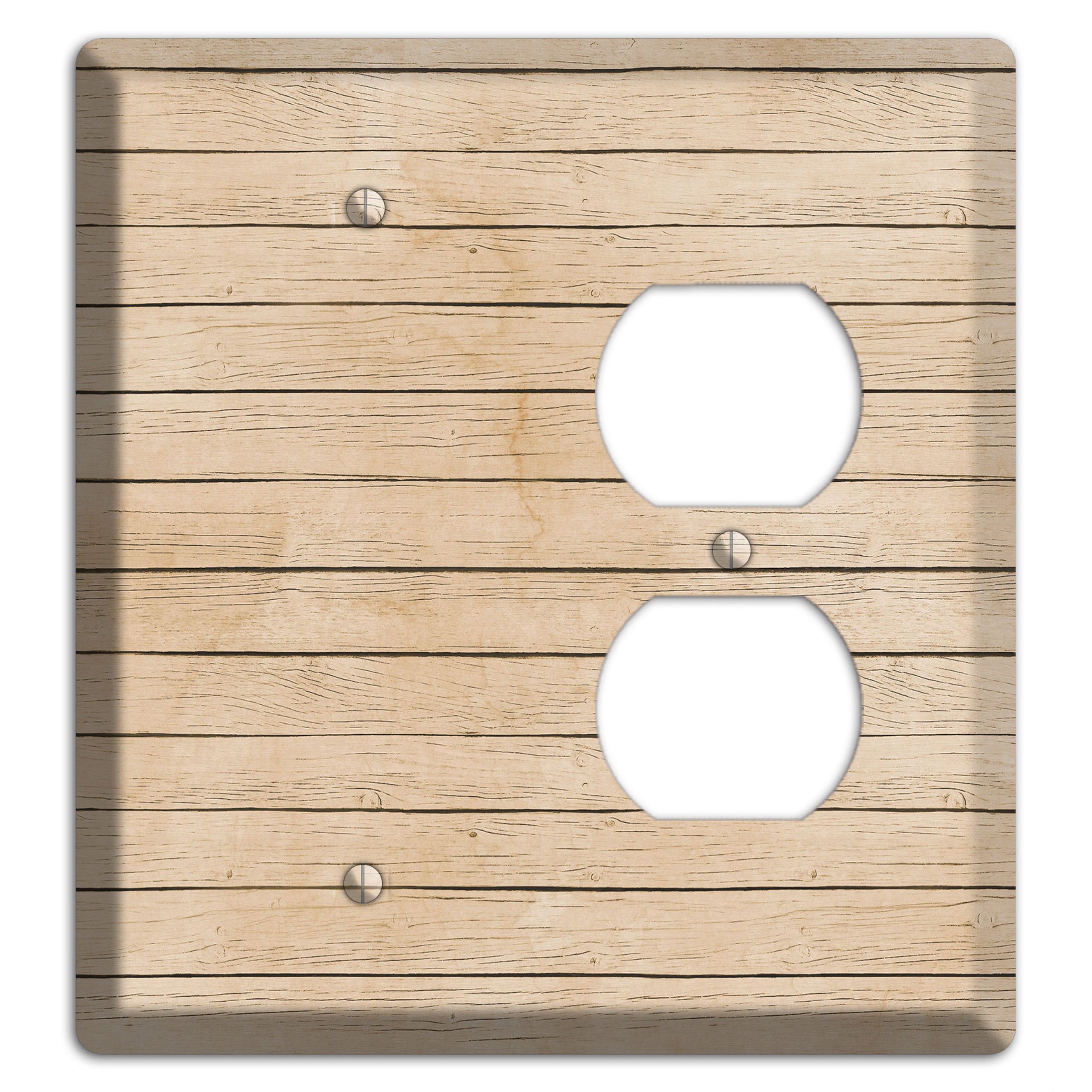 Akaroa Neutral Texture Blank / Duplex Wallplate