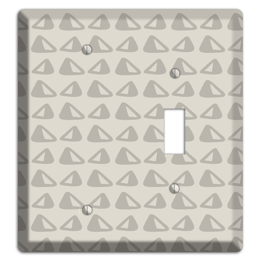 Simple Scandanavian Style NN Blank / Toggle Wallplate