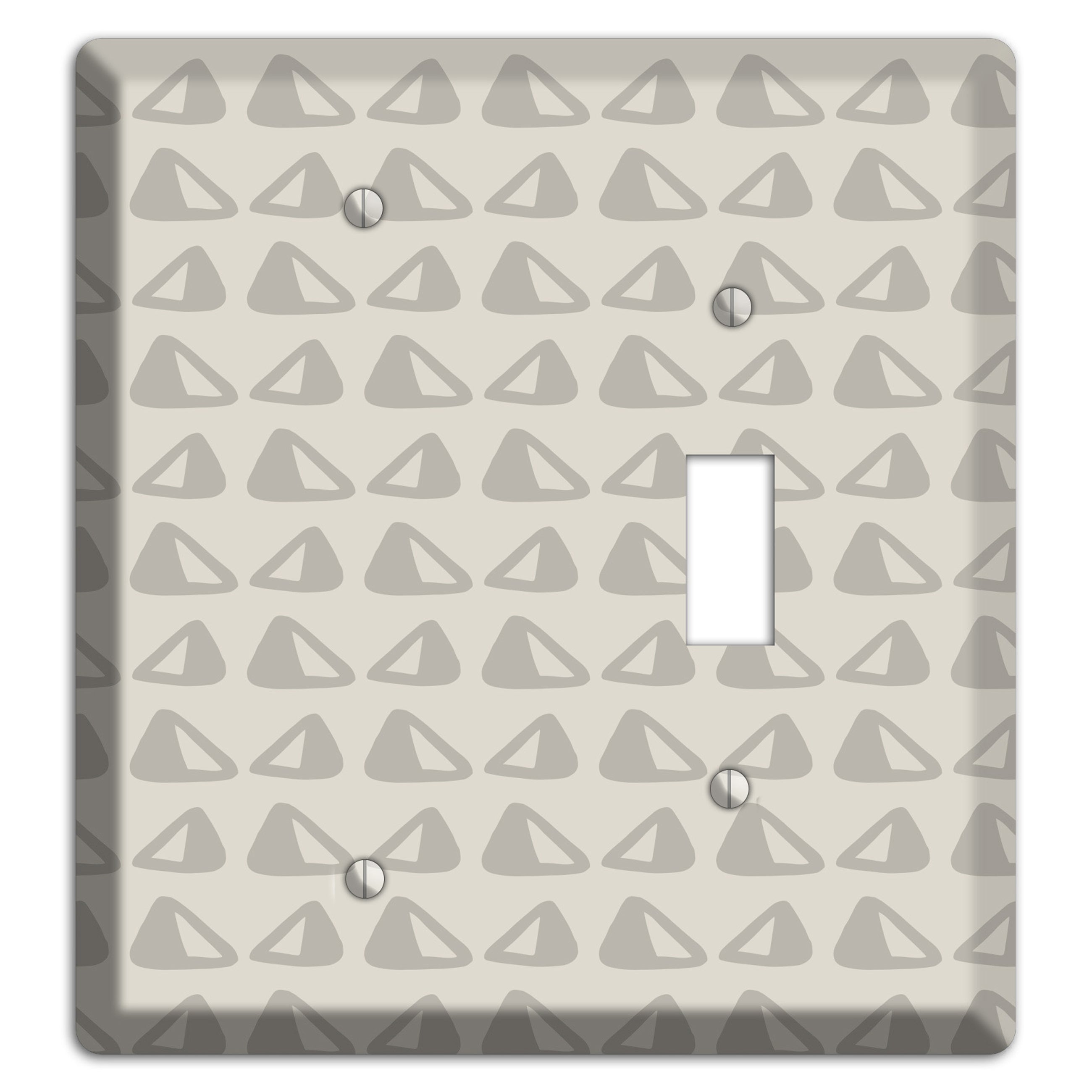 Simple Scandanavian Style NN Blank / Toggle Wallplate
