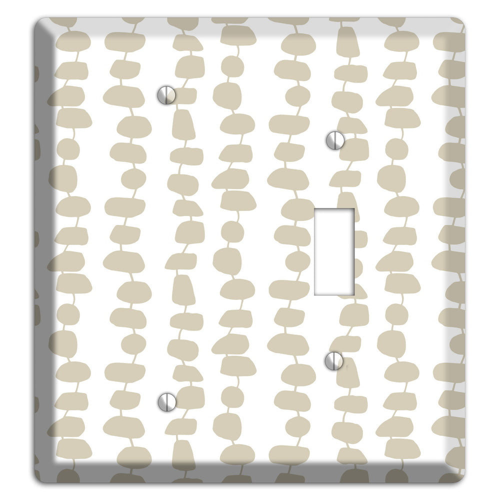 Simple Scandanavian Style M Blank / Toggle Wallplate