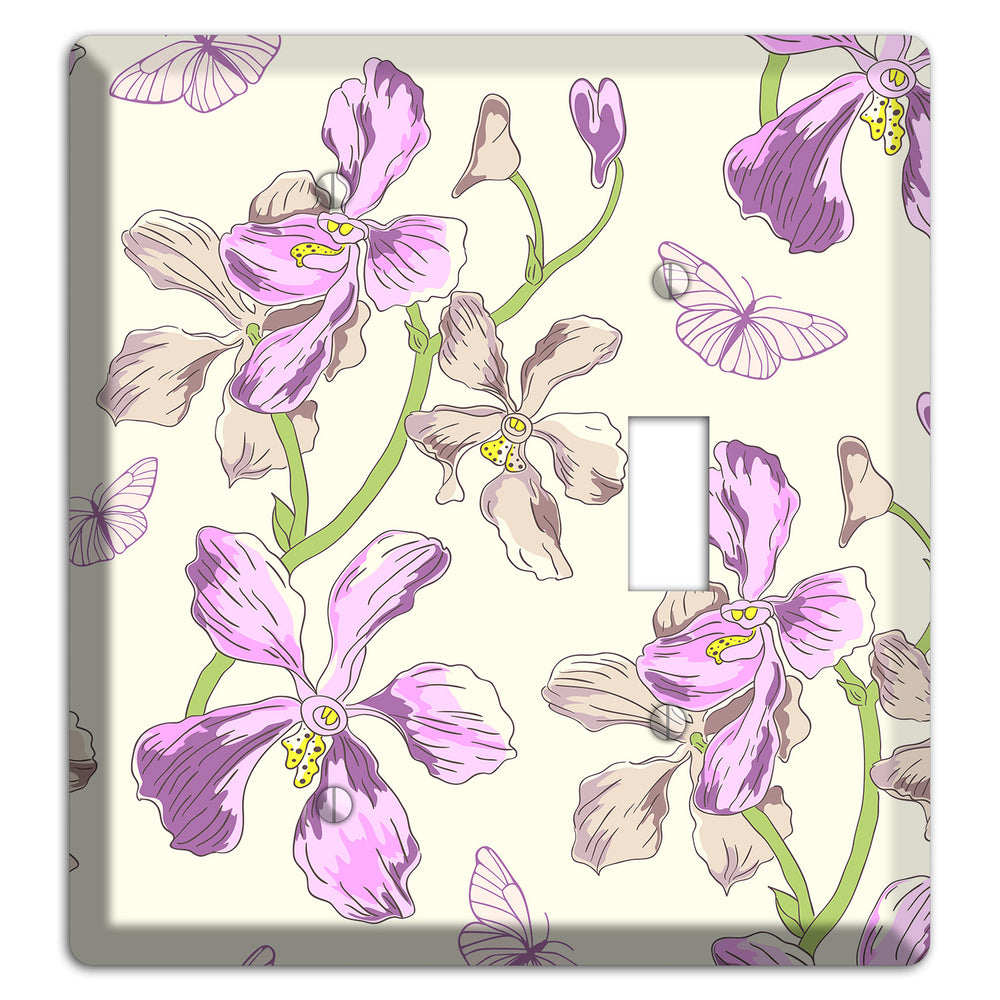 Orchid Blank / Toggle Wallplate