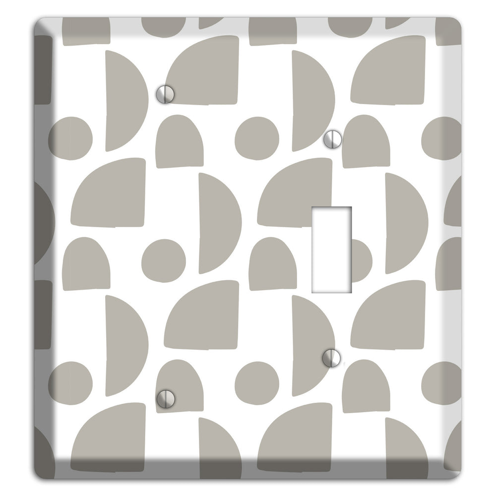 Simple Scandanavian Style L Blank / Toggle Wallplate