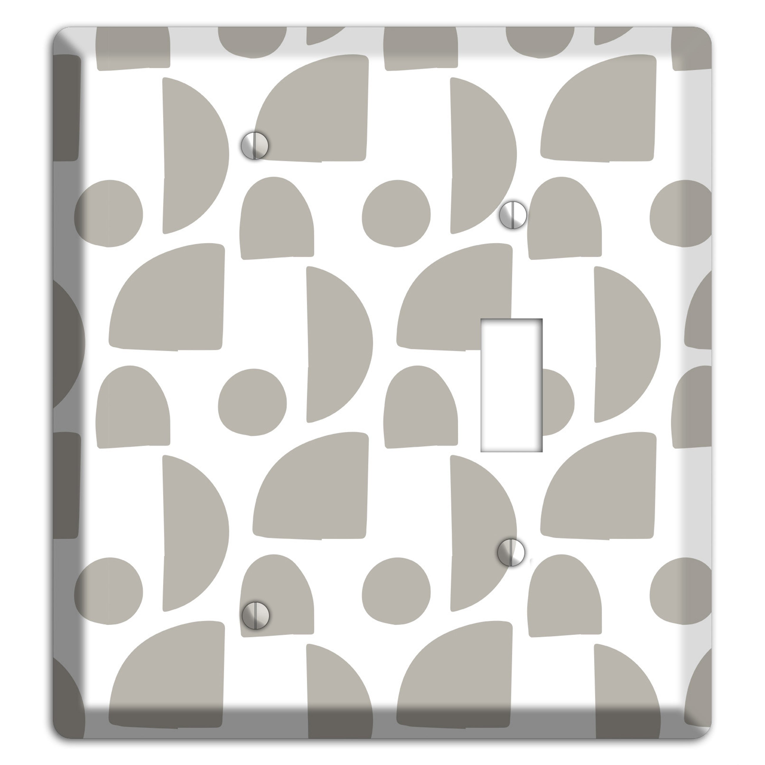 Simple Scandanavian Style L Blank / Toggle Wallplate
