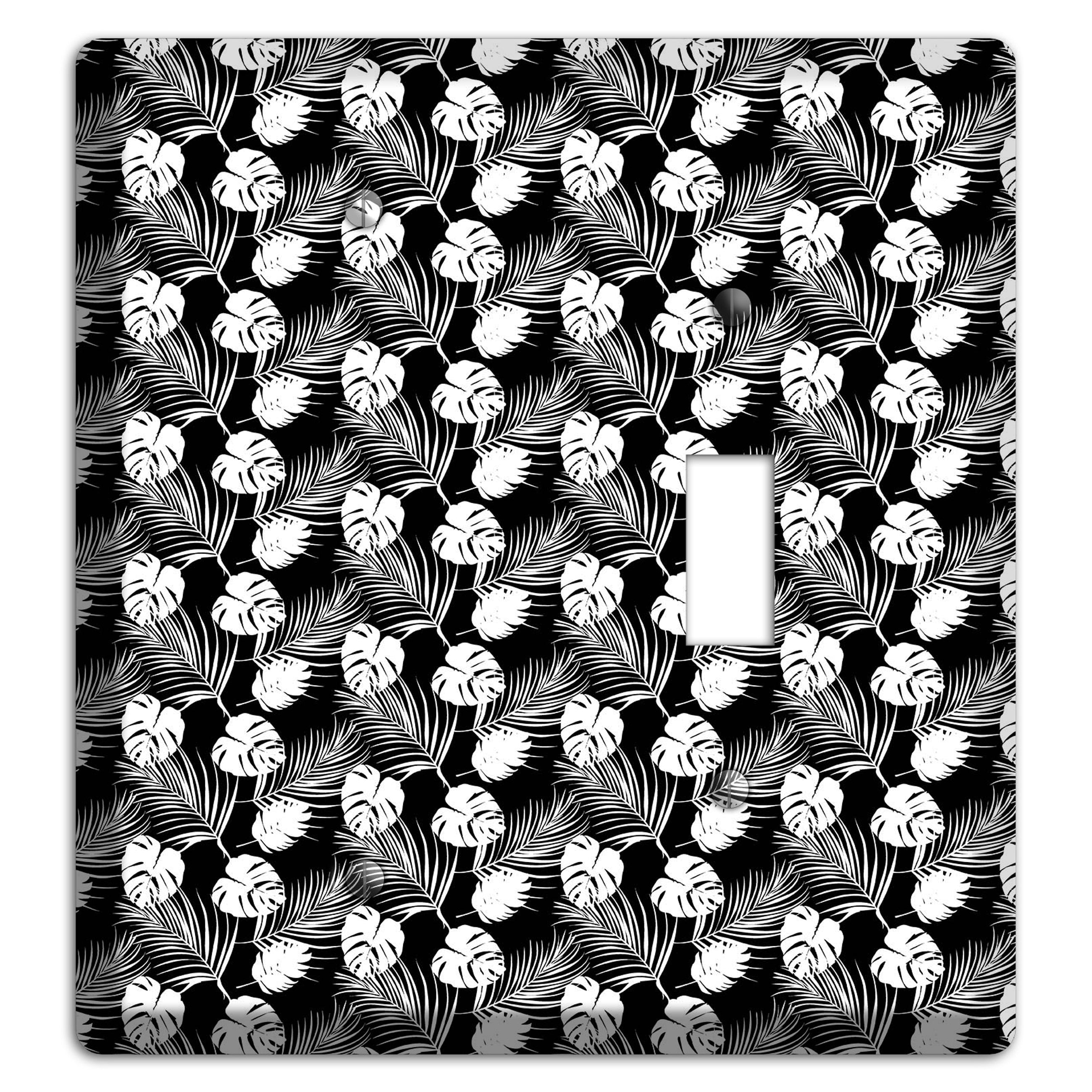 Leaves Style J Blank / Toggle Wallplate