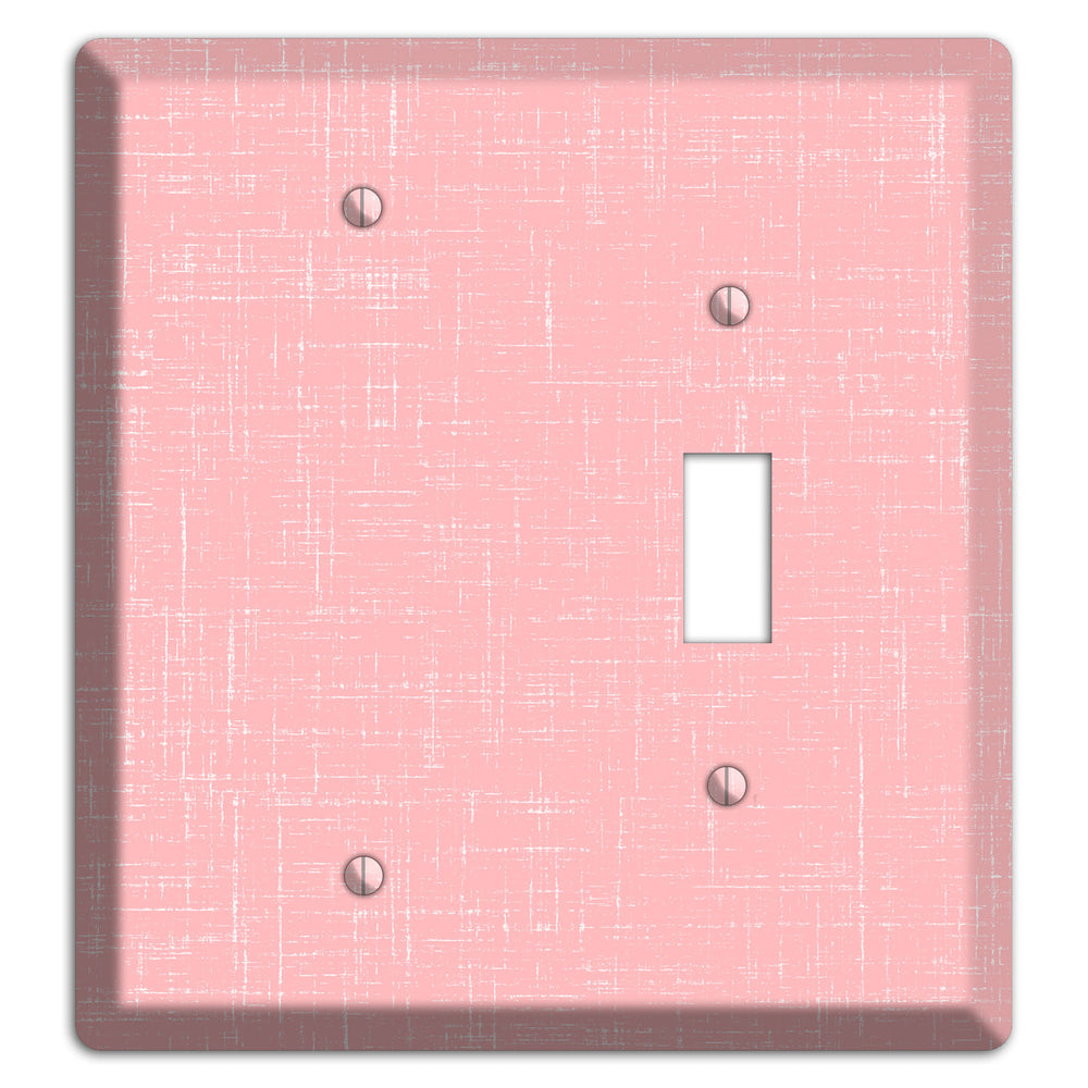 Amber Soft Coral Blank / Toggle Wallplate