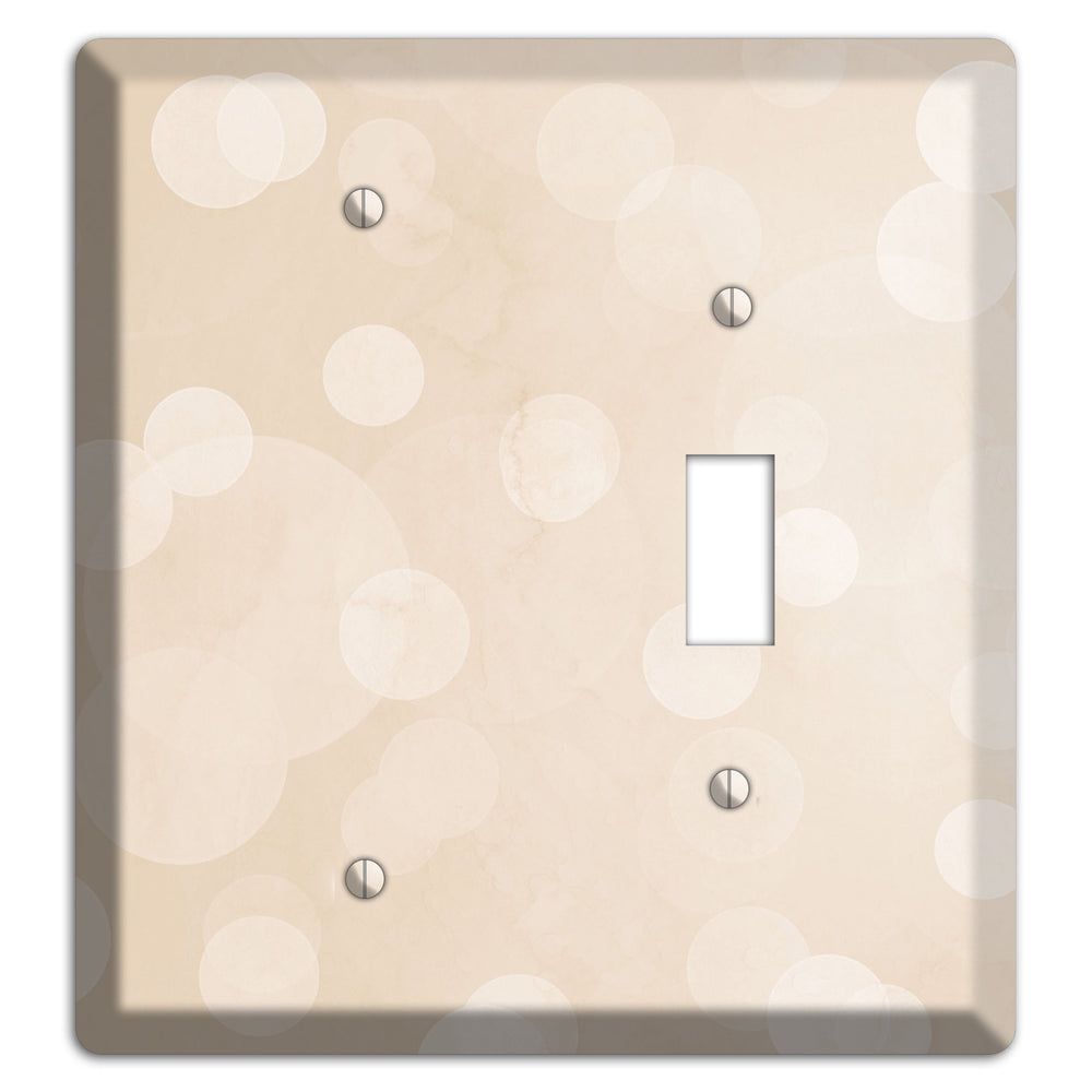 Parchment Neutral Texture Blank / Toggle Wallplate