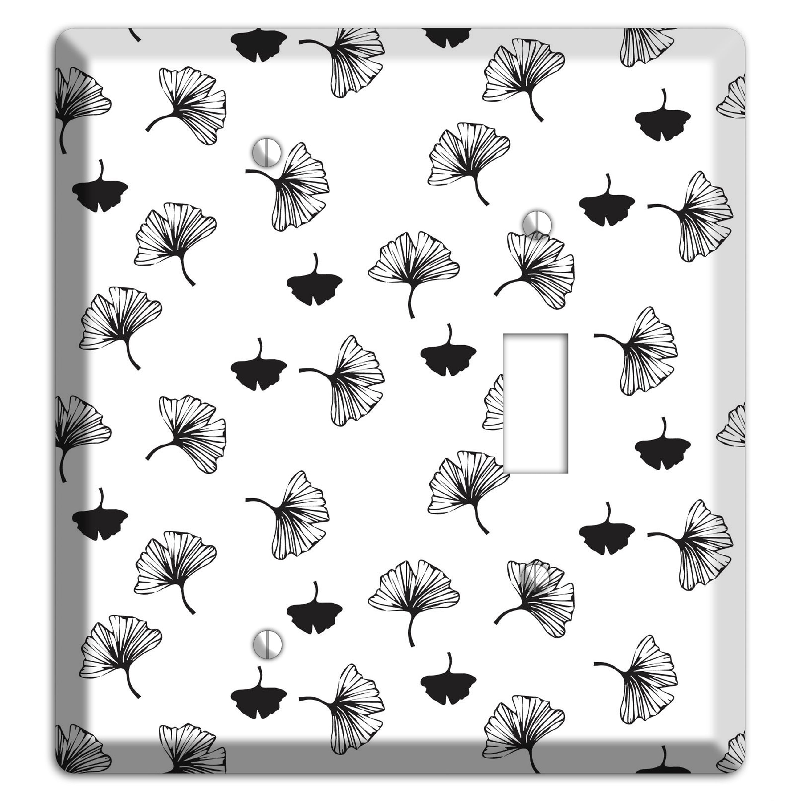 Leaves Style G Blank / Toggle Wallplate