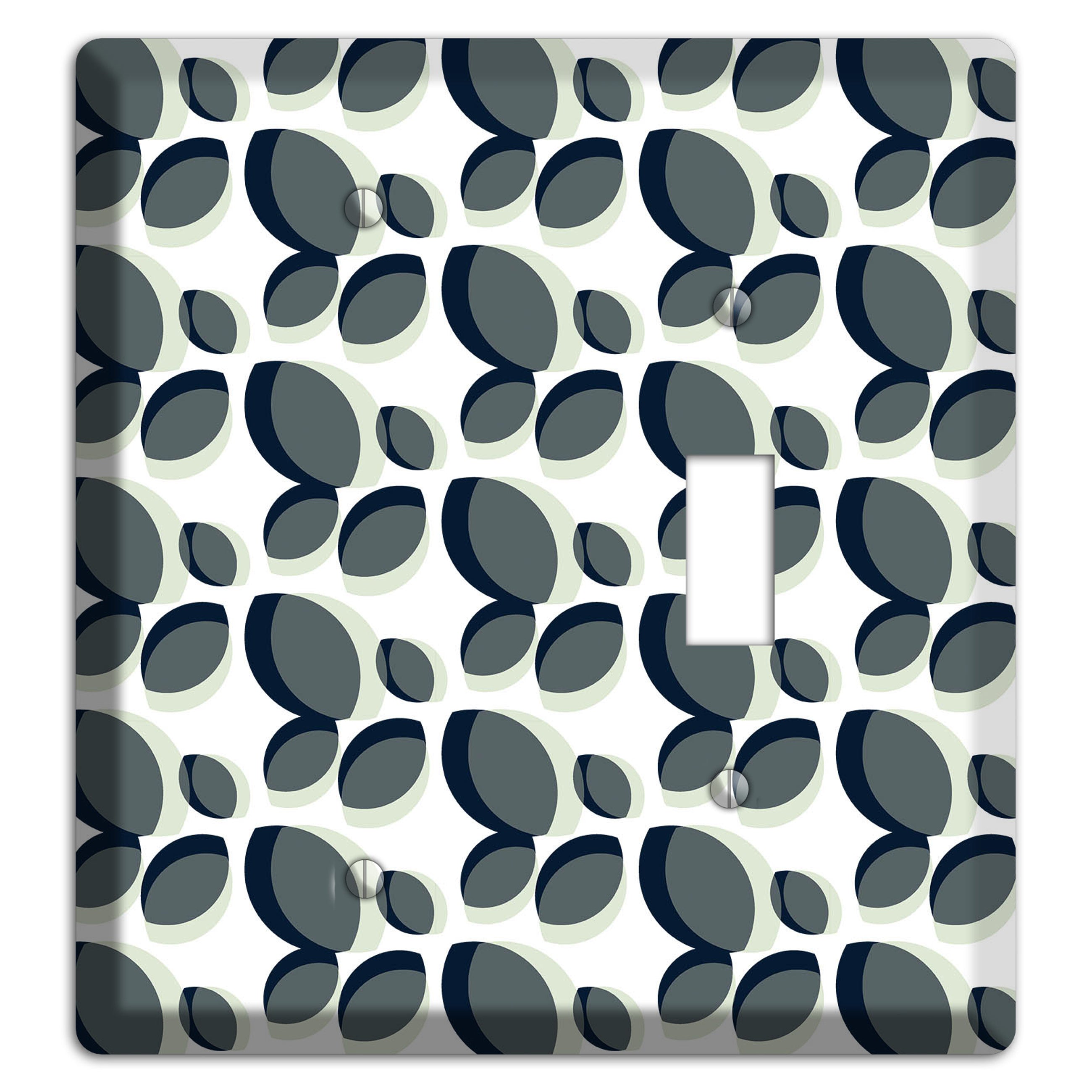 Leaves Style E Blank / Toggle Wallplate