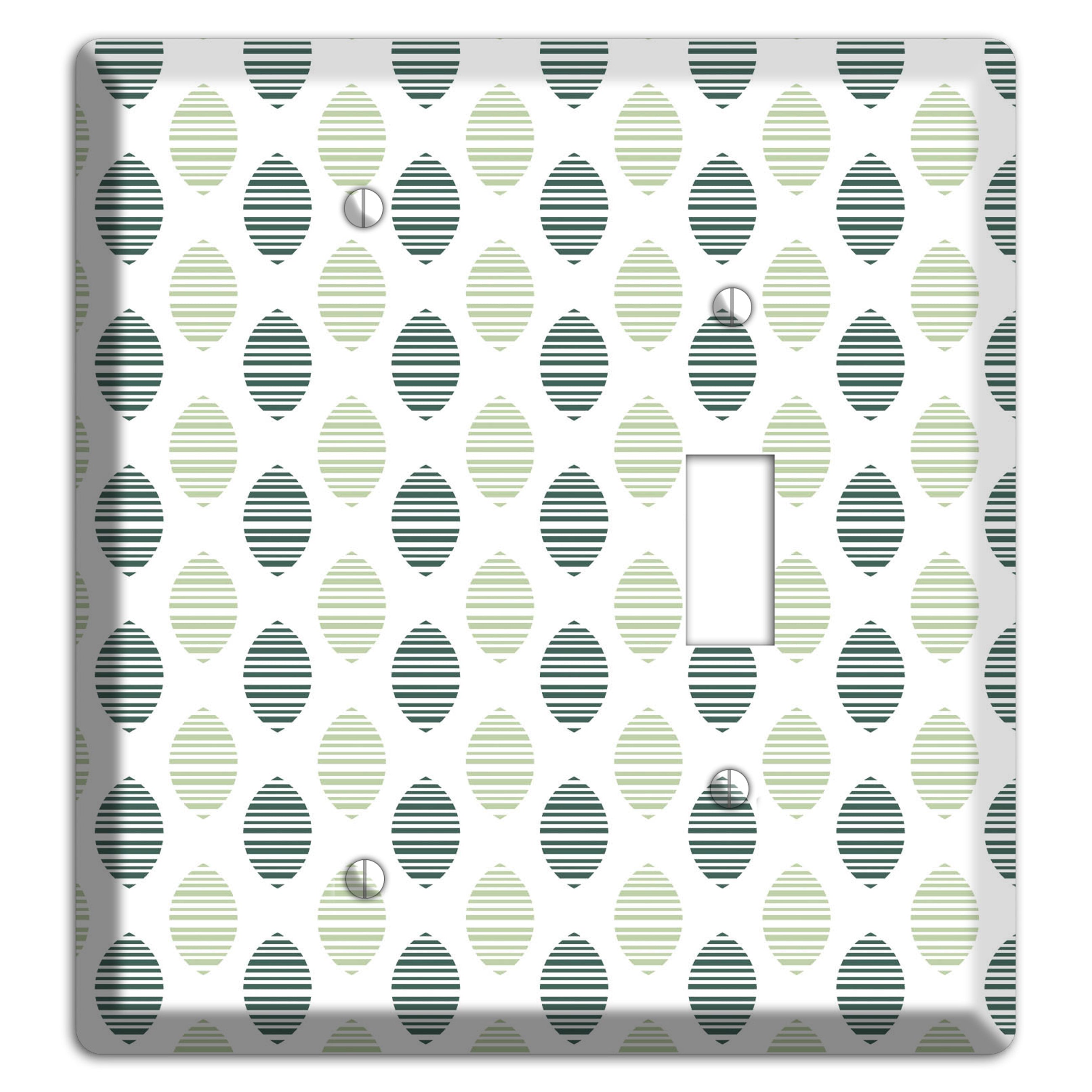 Leaves Style A Blank / Toggle Wallplate